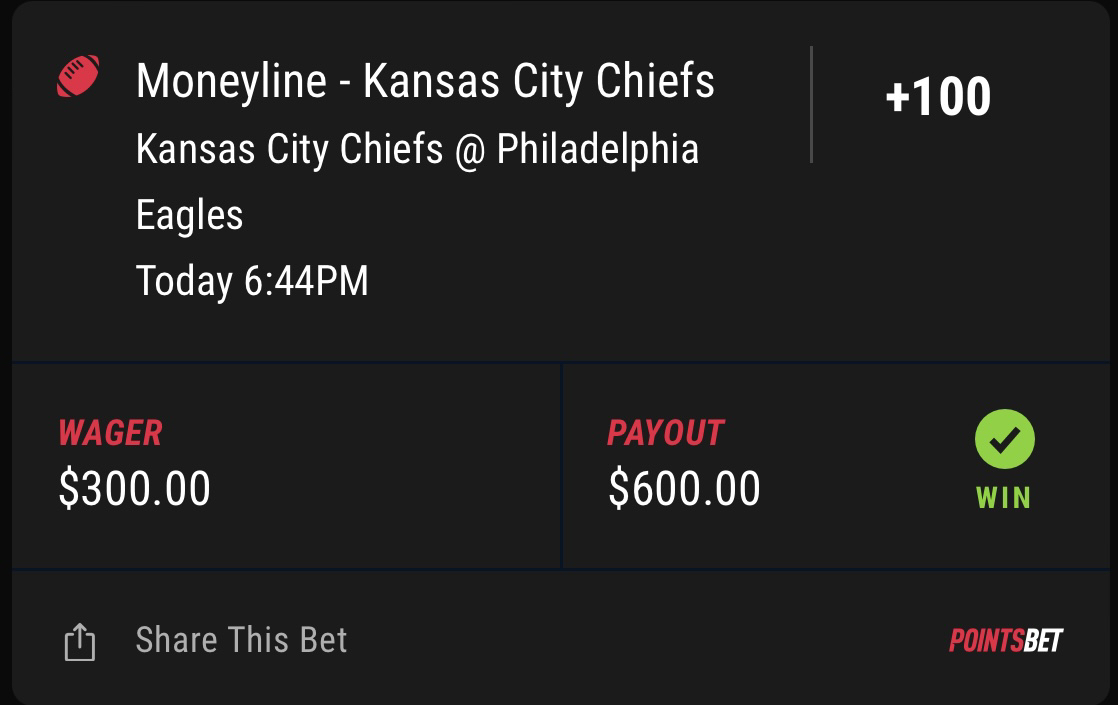 chiefs money line