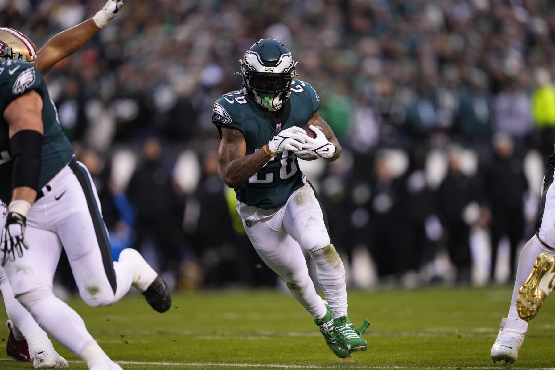 Former Eagles RB Miles Sanders Reportedly Reaches 4-Year, $25M Contract  with Panthers, News, Scores, Highlights, Stats, and Rumors