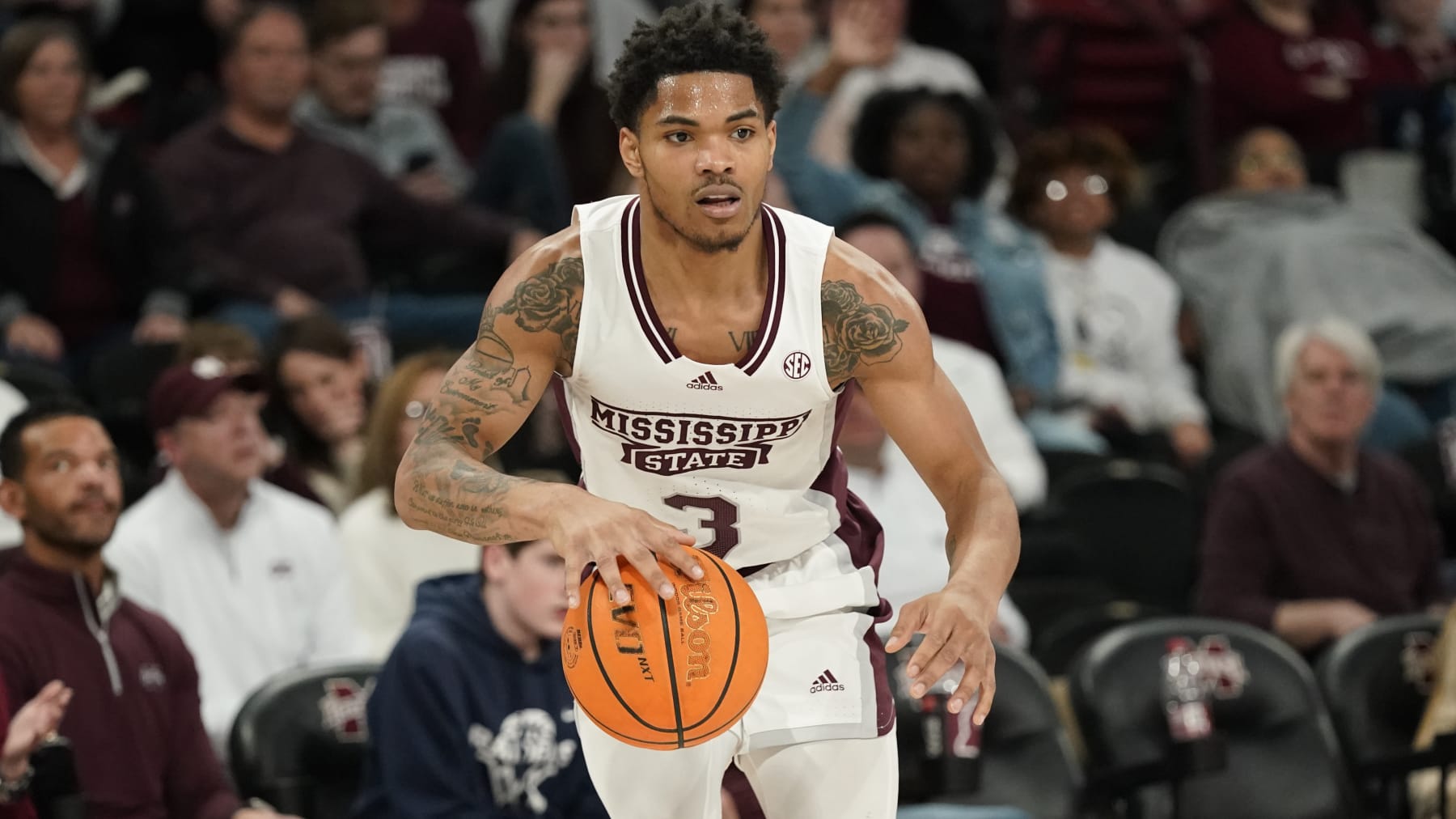 Mississippi State's Shakeel Moore Mississippi State's Shakeel Moore