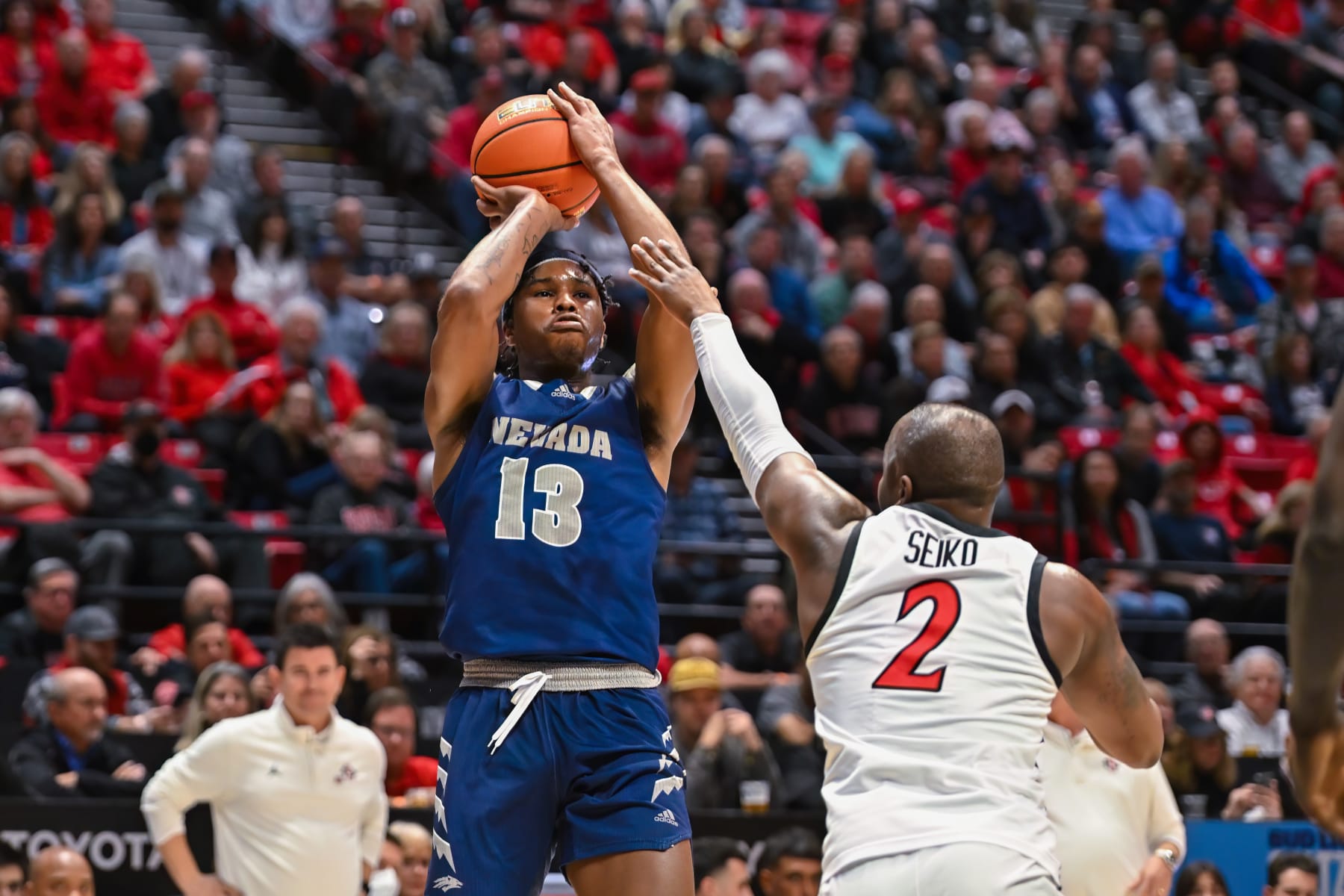 Nevada's Kenan Blackshear Nevada's Kenan Blackshear