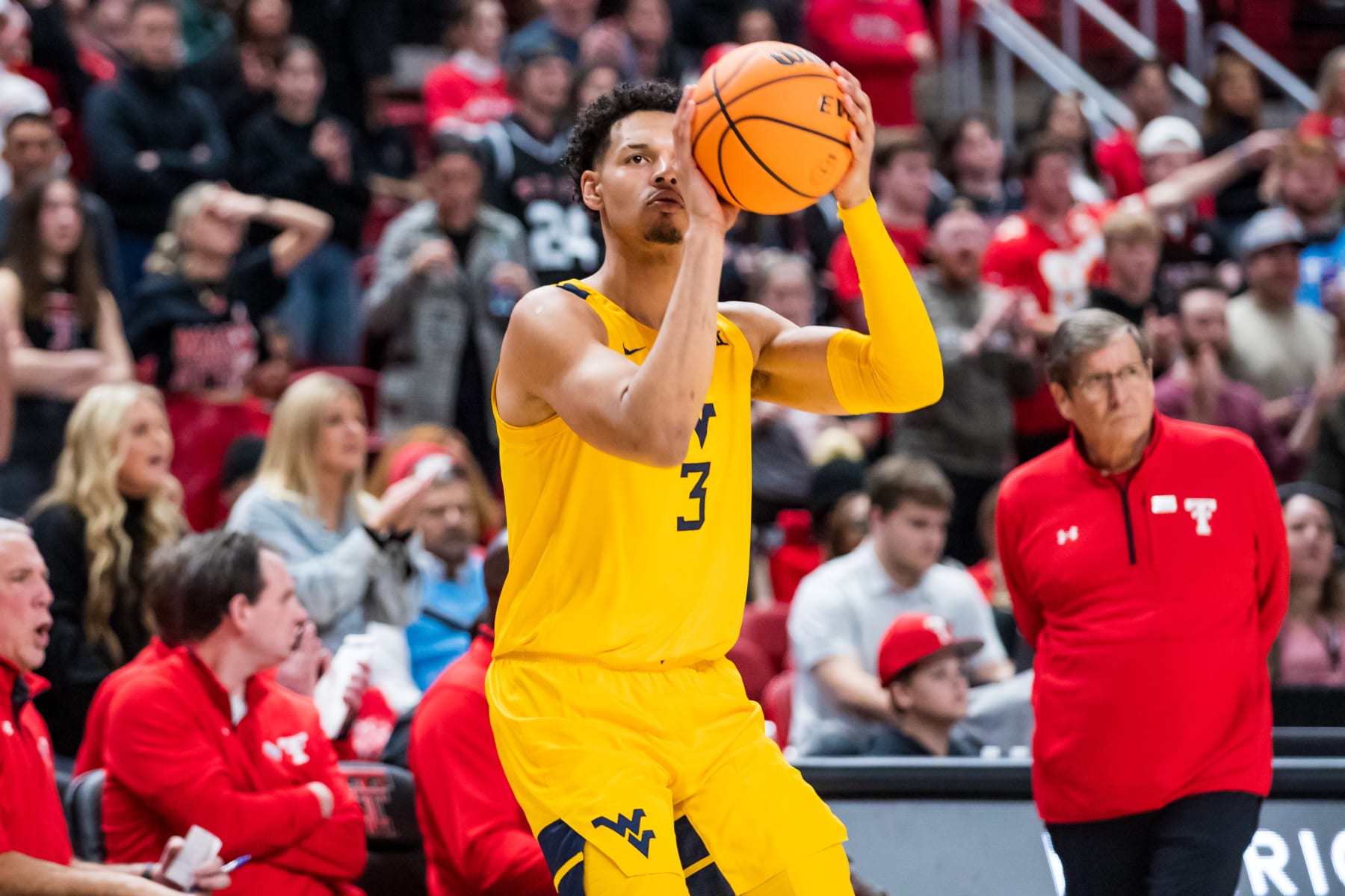 West Virginia's Tre Mitchell West Virginia's Tre Mitchell
