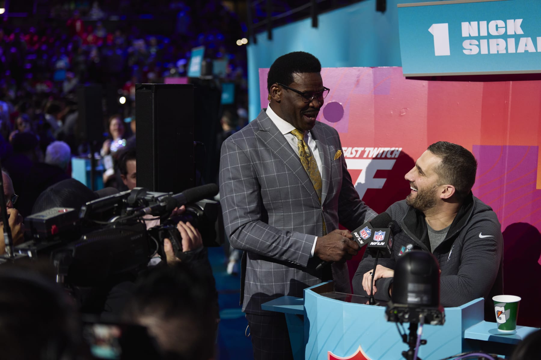 Michael Irvin talks Super Bowl hotel incident, denies allegations