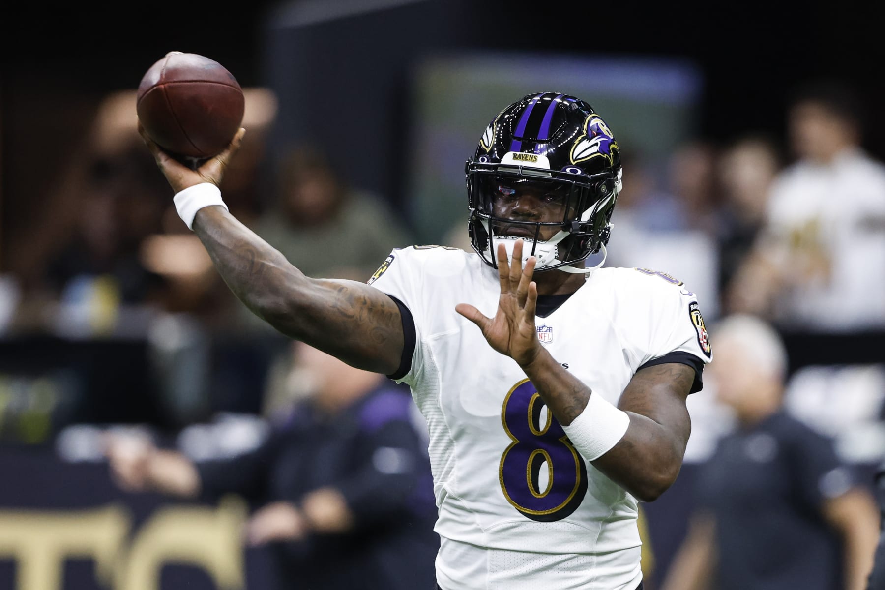 Uh Oh: Lamar Jackson Likes Tweet Of Himself In Another NFL Team's