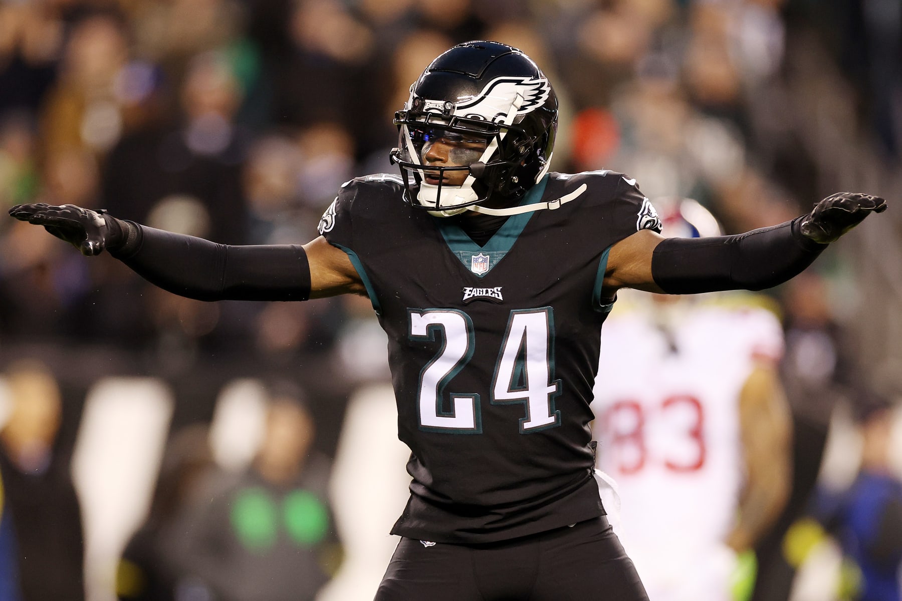 Kenneth Gainwell of the Philadelphia Eagles celebrates after scoring  News Photo - Getty Images