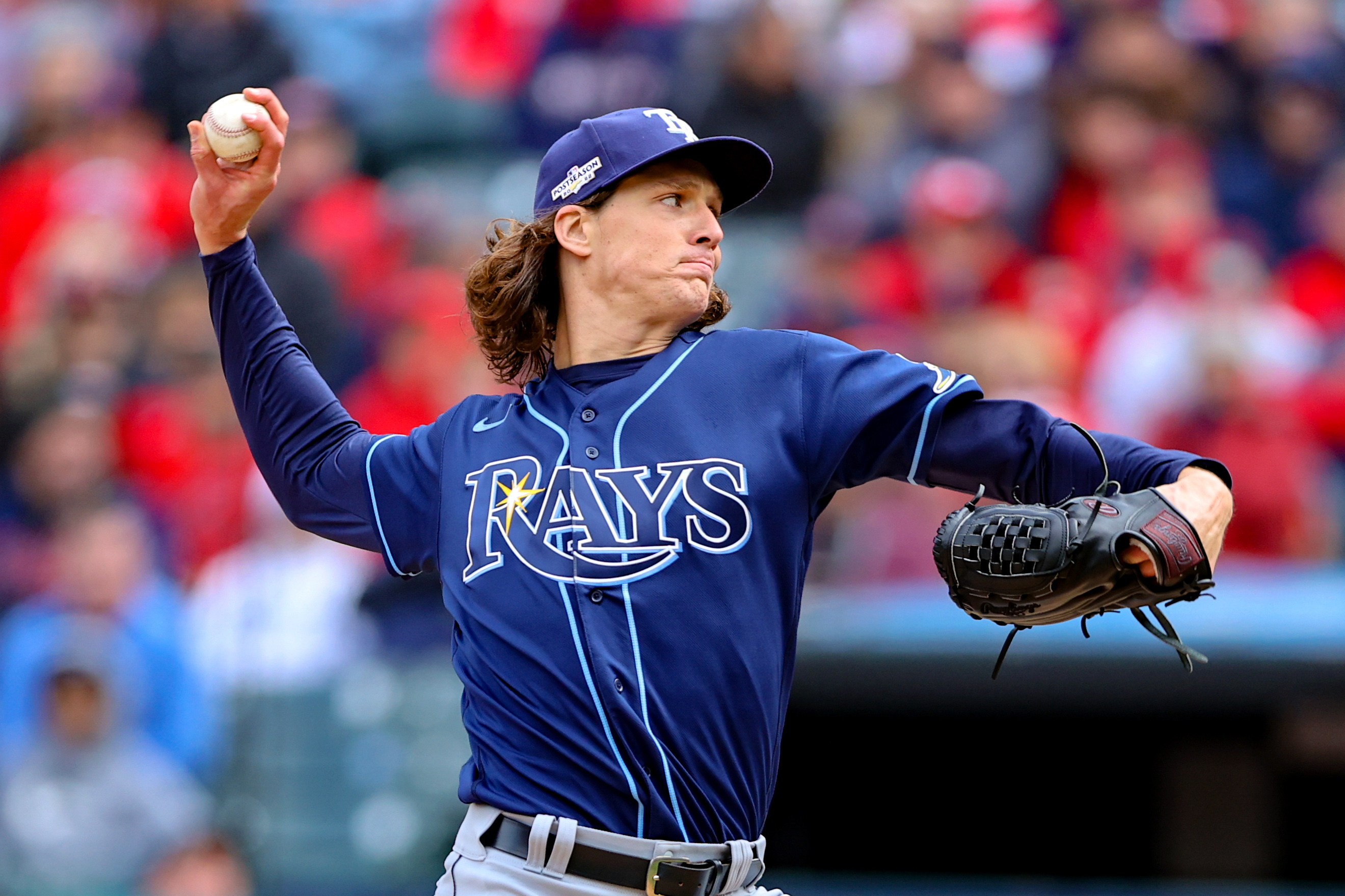 Rays ace Tyler Glasnow has elbow tear, no surgery for now - NBC Sports