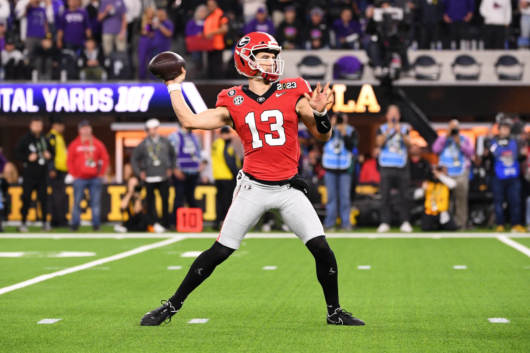 Max Duggan scouting report: 2023 NFL Draft profile, fantasy football  prospect ranking - DraftKings Network