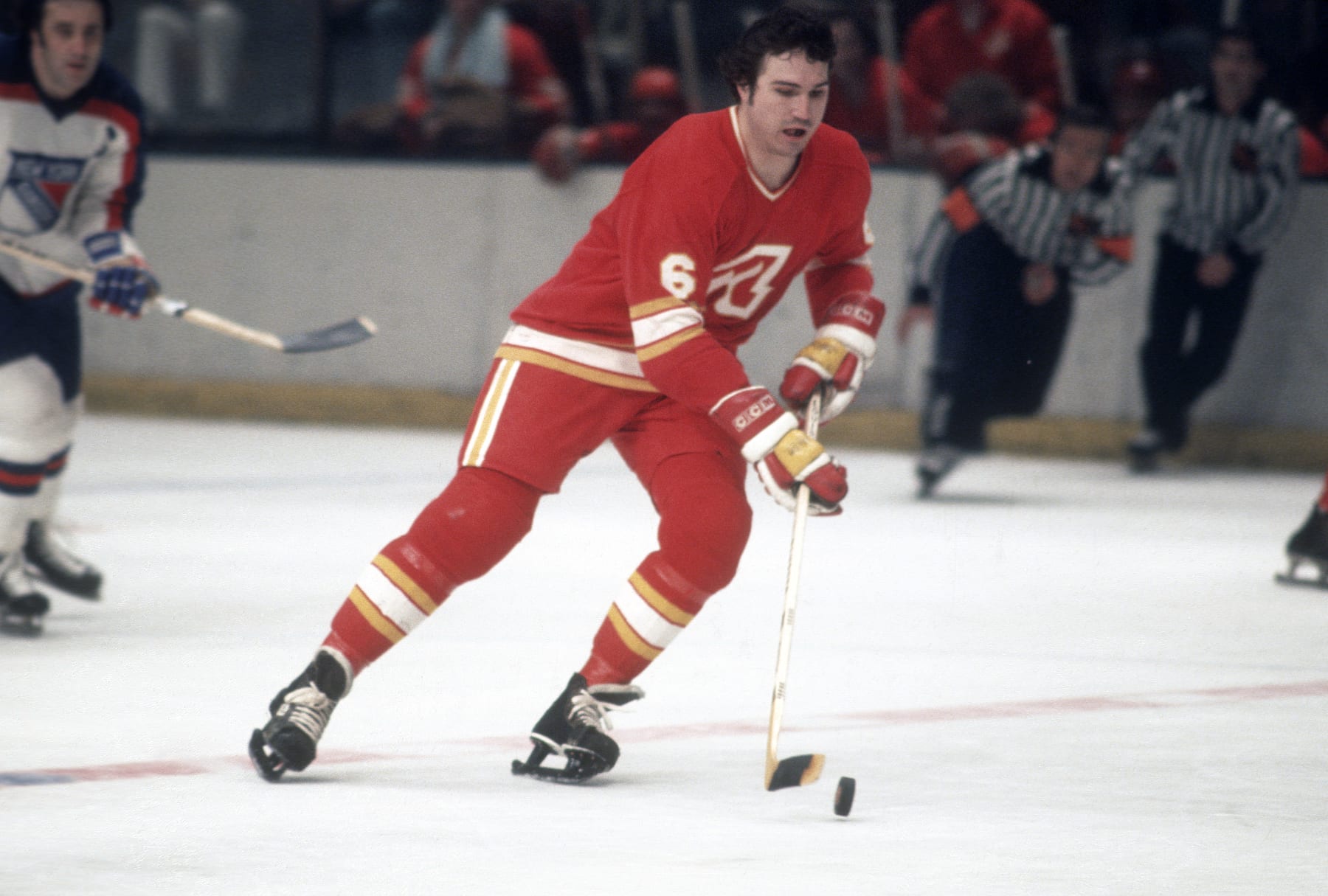 1980 NHL STANLEY CUP PLAYOFFS - ATLANTA FLAMES @ NEW YORK RANGERS PROGRAM