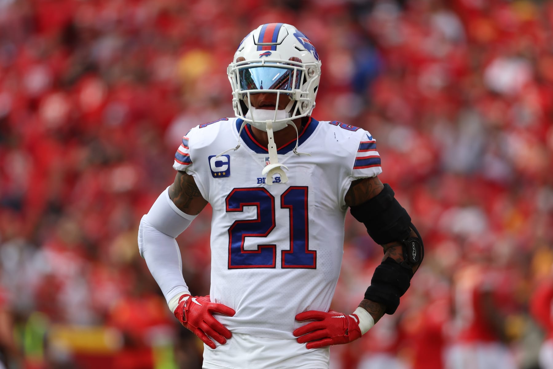 Buffalo Bills free safety Jordan Poyer during the National Football