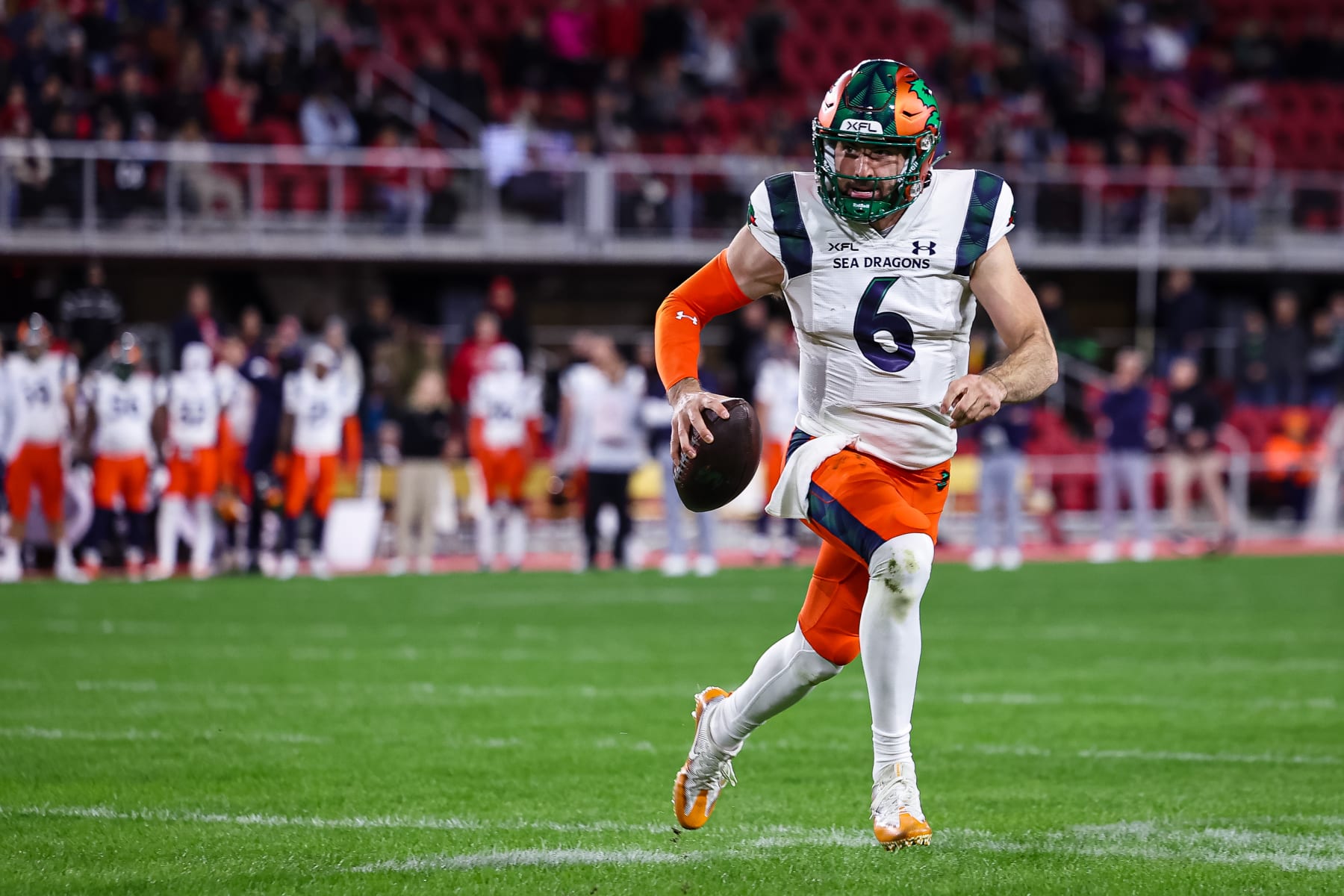Sea Dragons QB Ben DiNucci