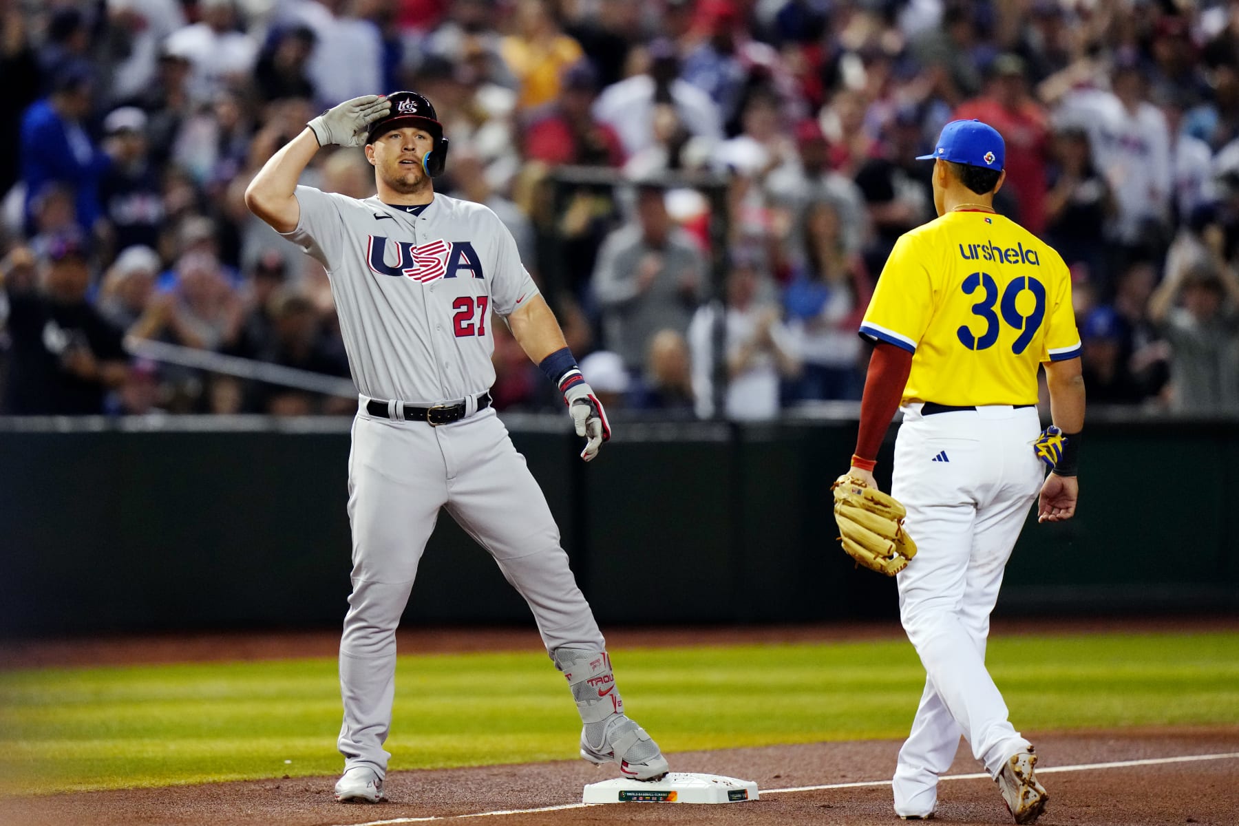 Mike Trout's Clutch Hitting Wows Twitter as USA Advances in WBC with Win  vs. Colombia, News, Scores, Highlights, Stats, and Rumors