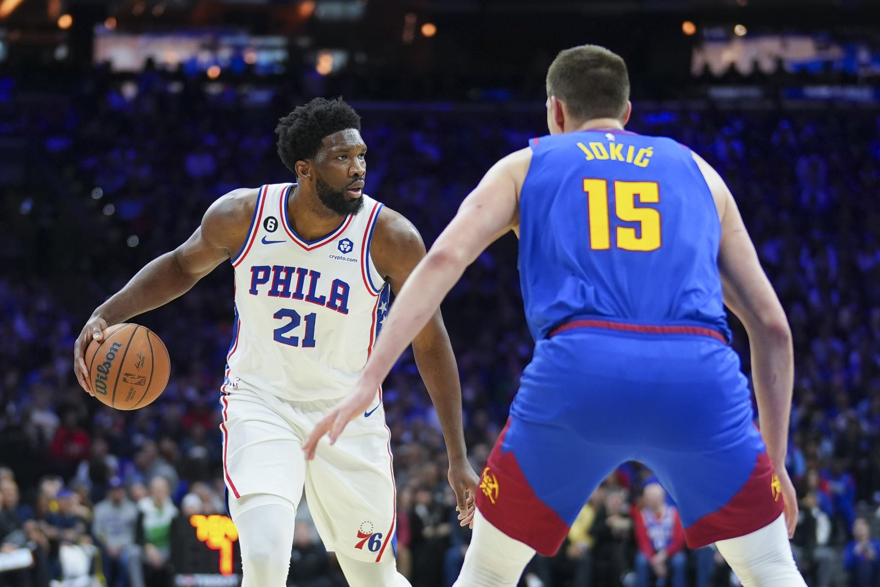 NBA MVP odds: 76ers' Joel Embiid powers his way up the board, in two-man  race with Nikola Jokic