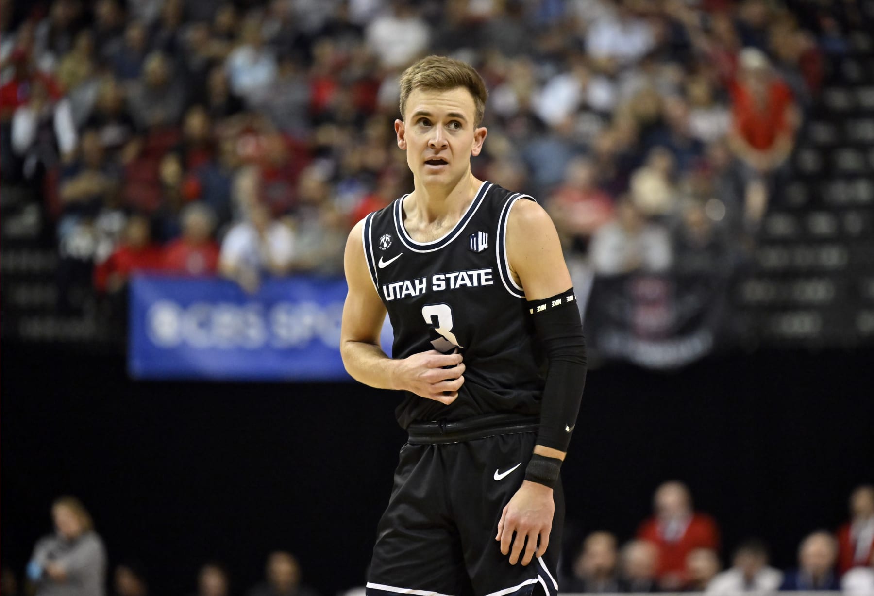 Utah State's Steven Ashworth Utah State's Steven Ashworth