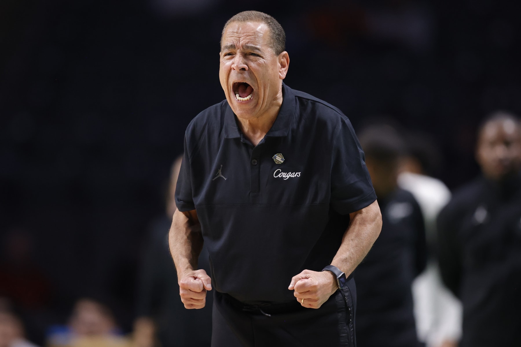 Houston's Kelvin Sampson Houston's Kelvin Sampson