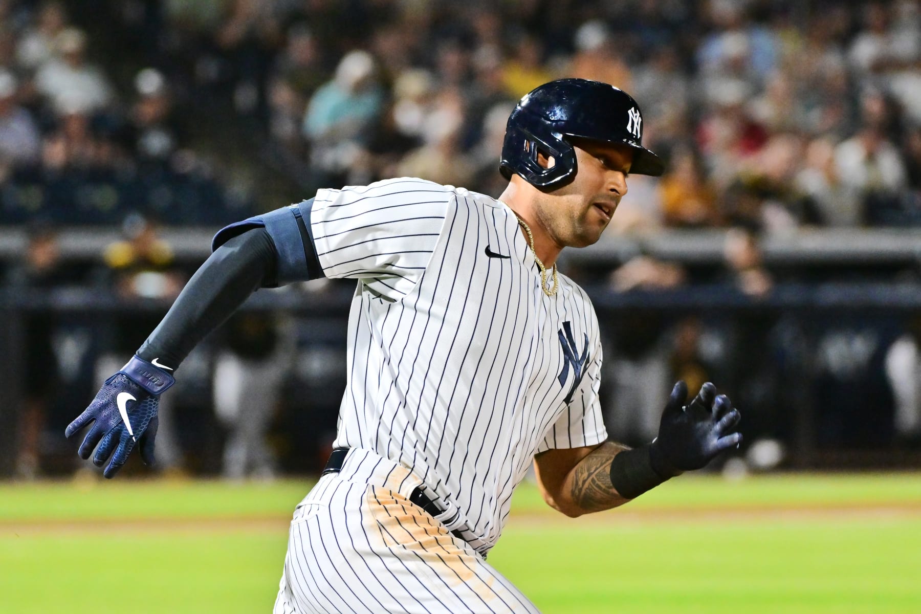 Yankees' Aaron Hicks on offseason diet, being 'too heavy