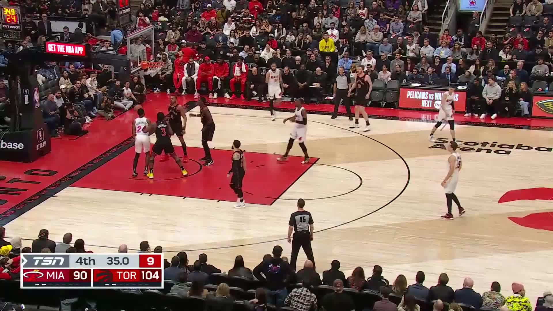 Heat's Bam Adebayo Won't Play vs. Mavericks Because of Hip Injury