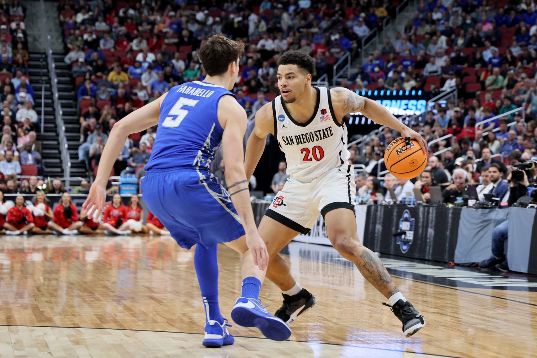 Hot] New Matt Bradley Jersey San Diego State Aztecs #20