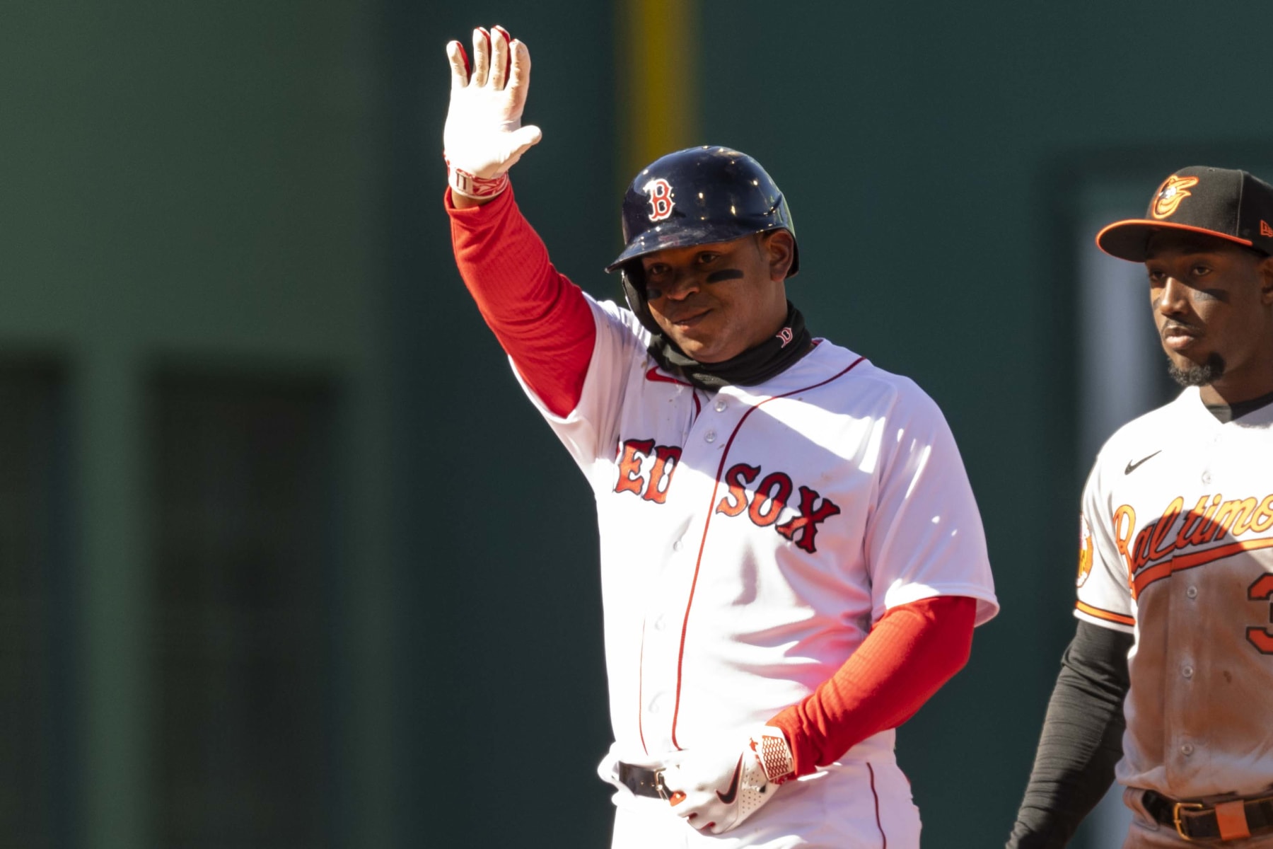 Red Sox's Rafael Devers becomes first hitter in regular season to fall  victim to MLB new pitch clock rules