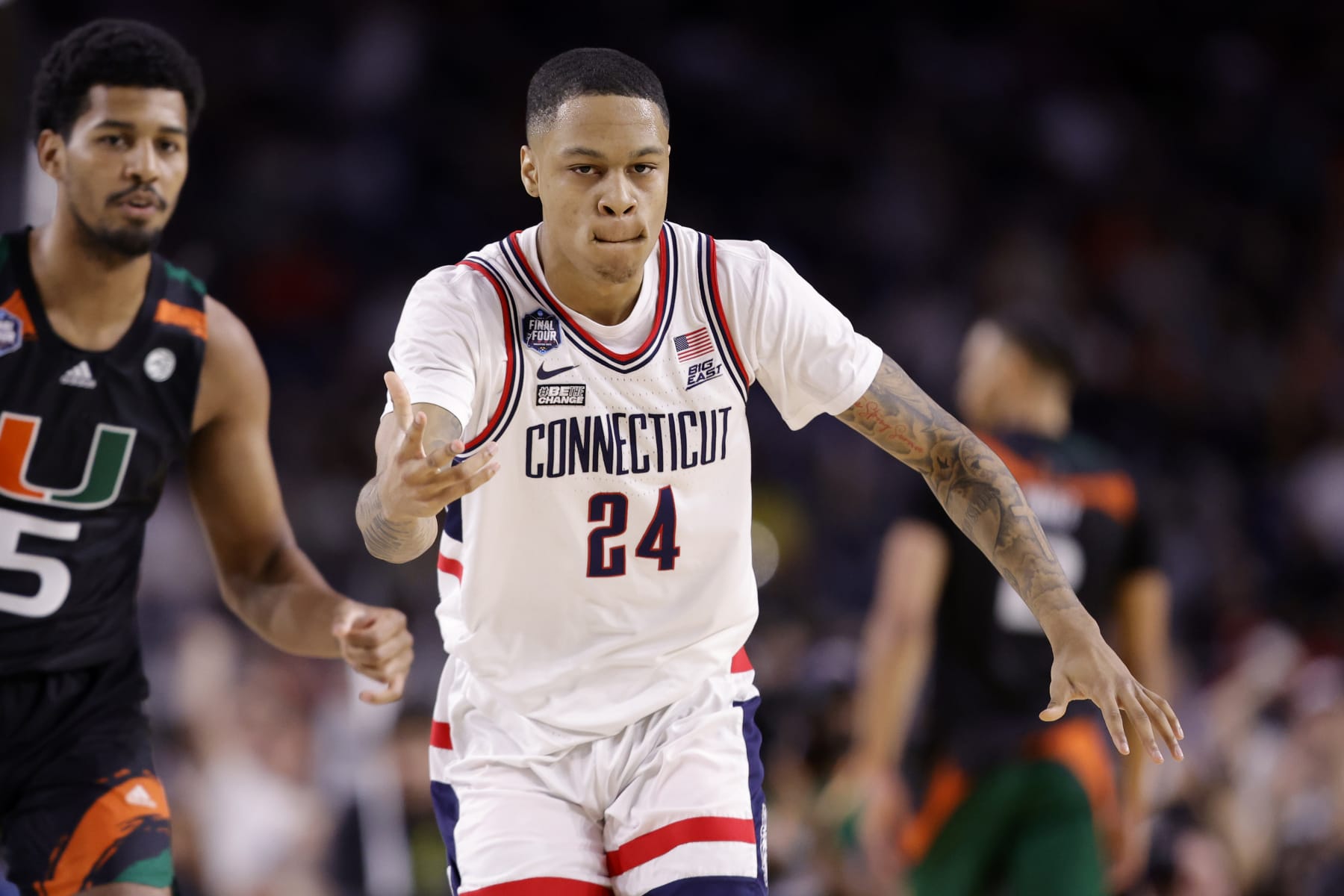 UConn guard Jordan Hawkins