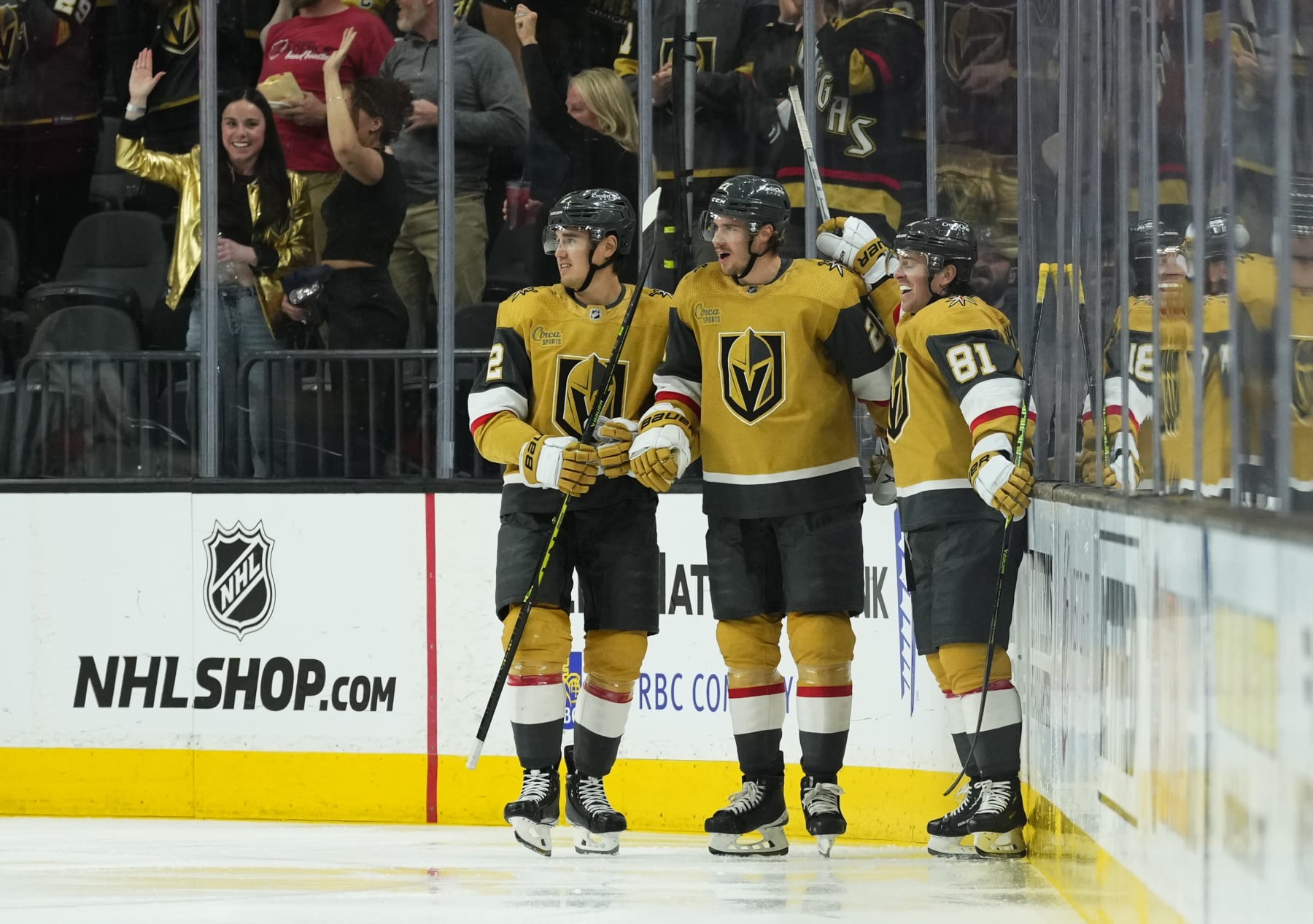 Golden Knights Beat Wild In Battle Of Division Leaders