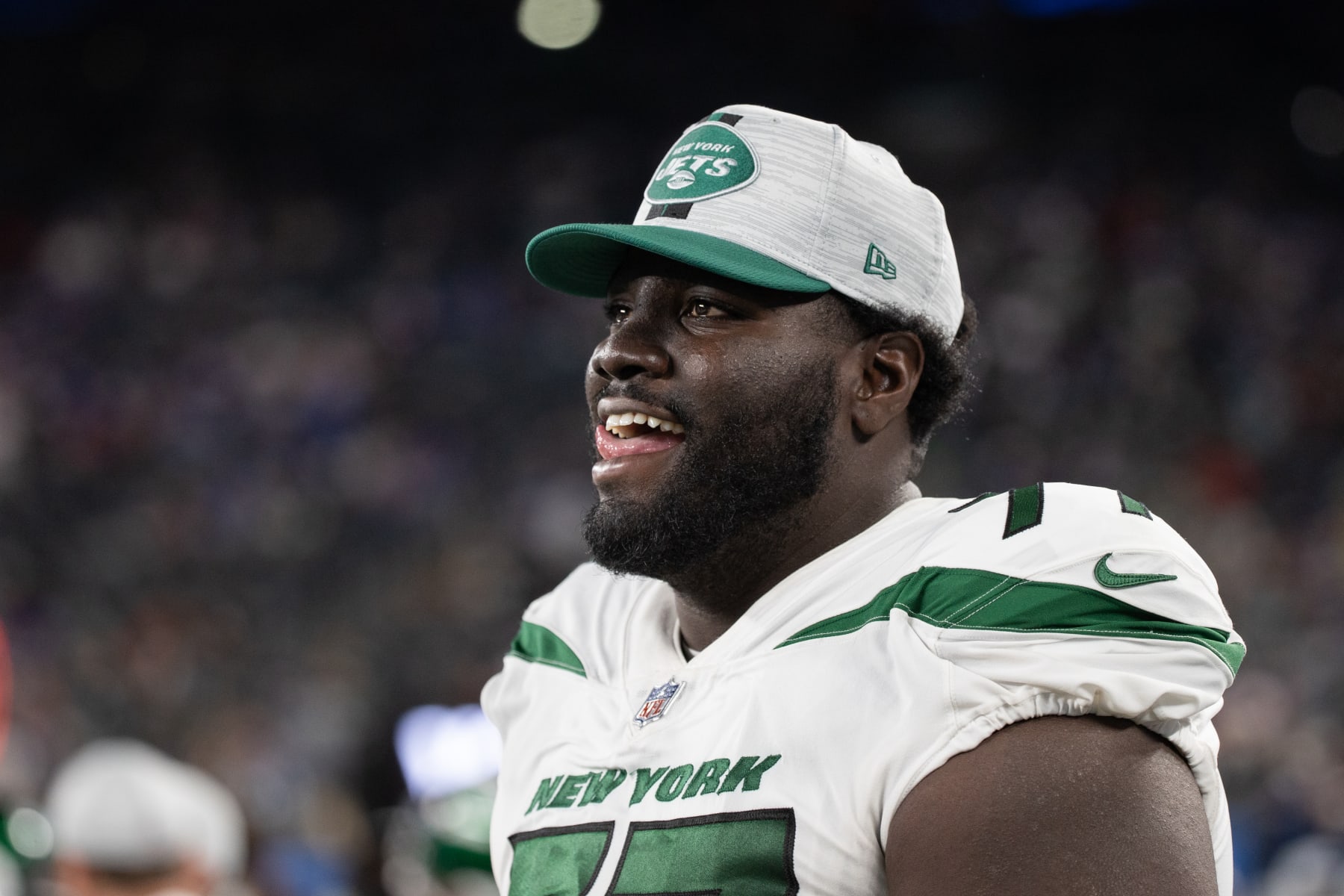 NY Jets' Mekhi Becton hires personal chef, downplays 'weight concerns'