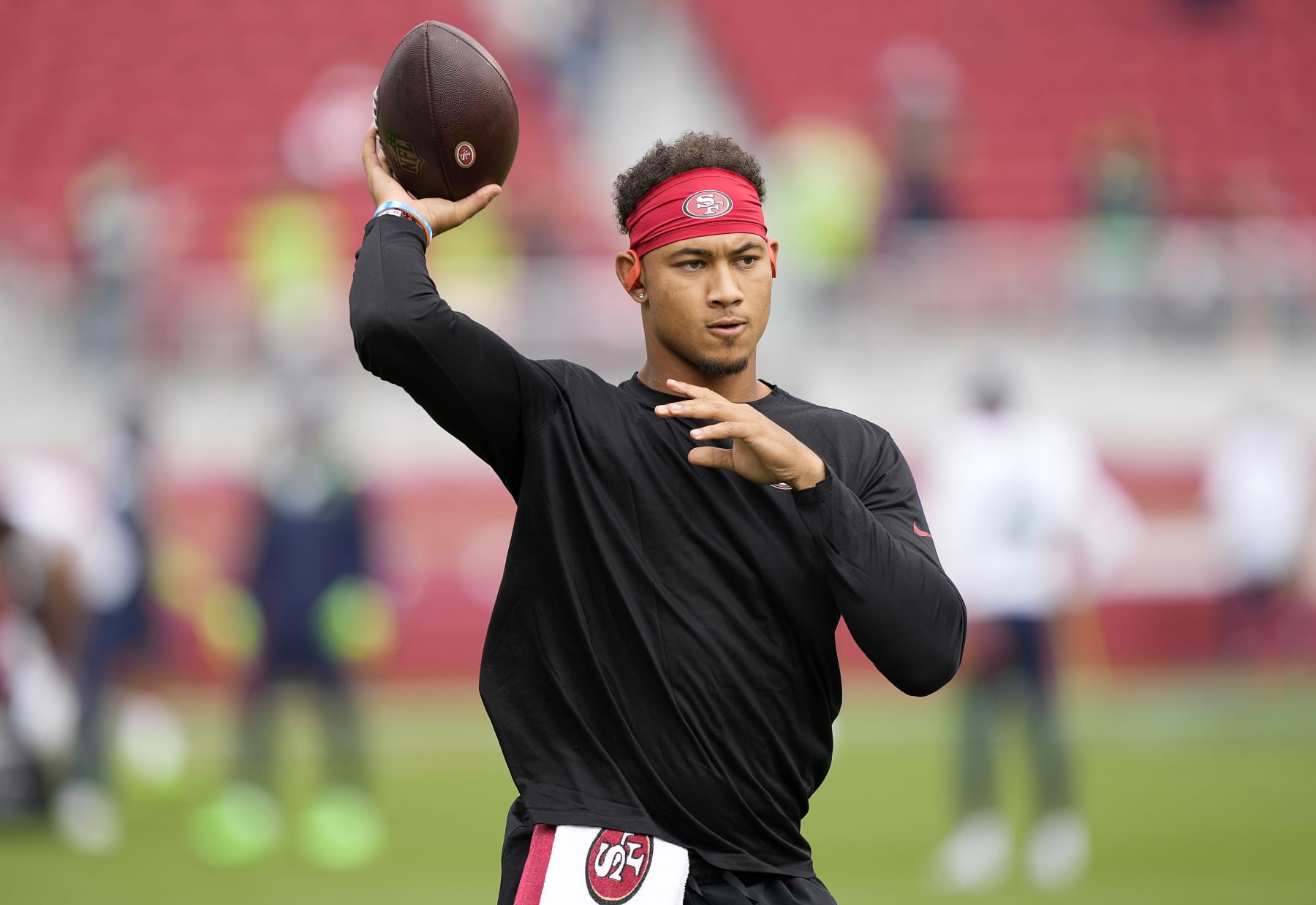 Patrick Mahomes' coach warns NFL to watch out for 49ers' Trey Lance after  duo's offseason workout