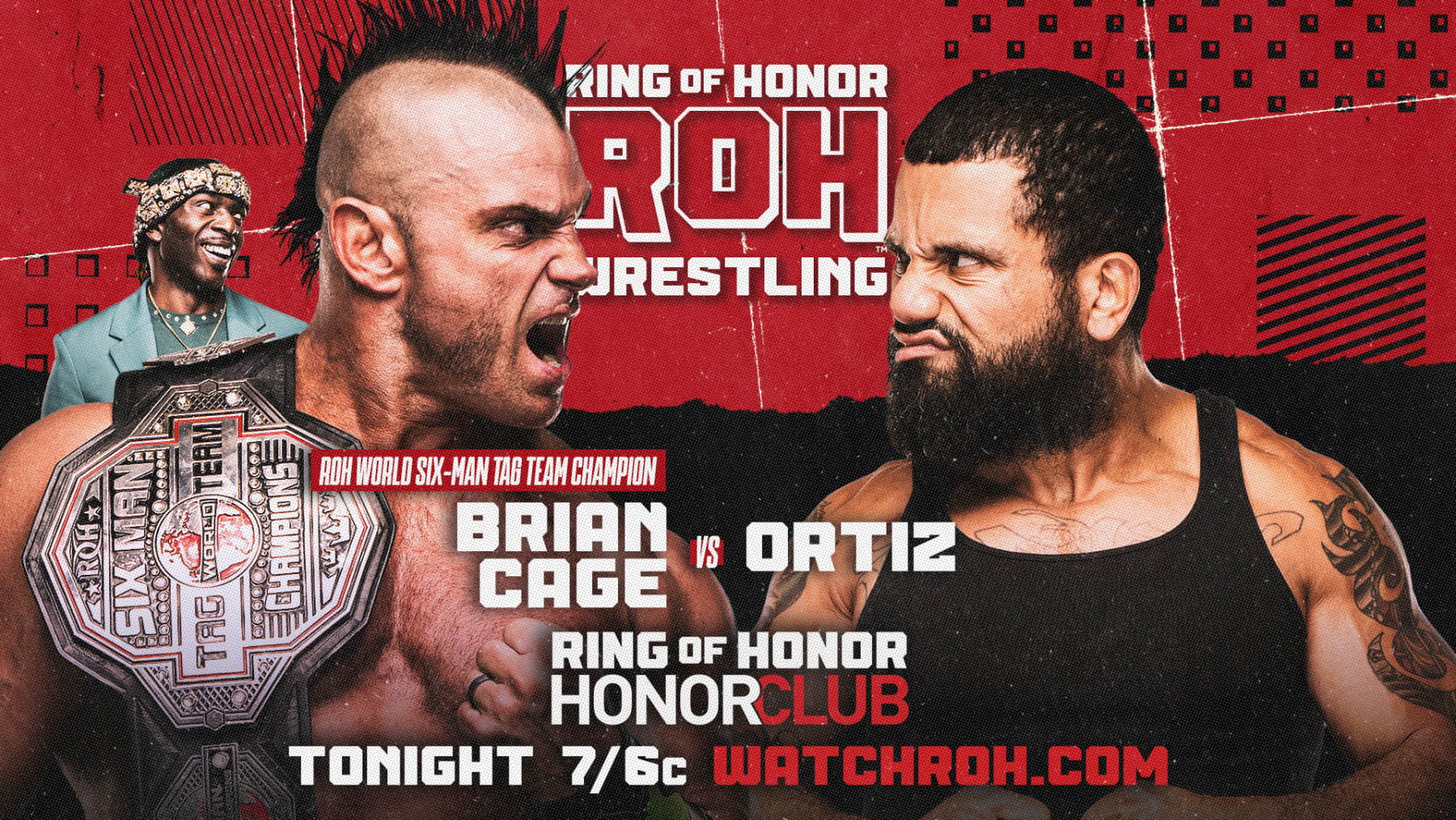 Brian Cage and Ortiz.