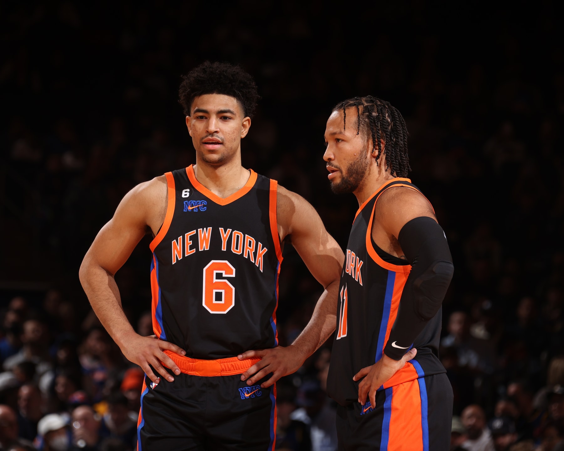 Quentin Grimes a bright spot for suddenly struggling Knicks