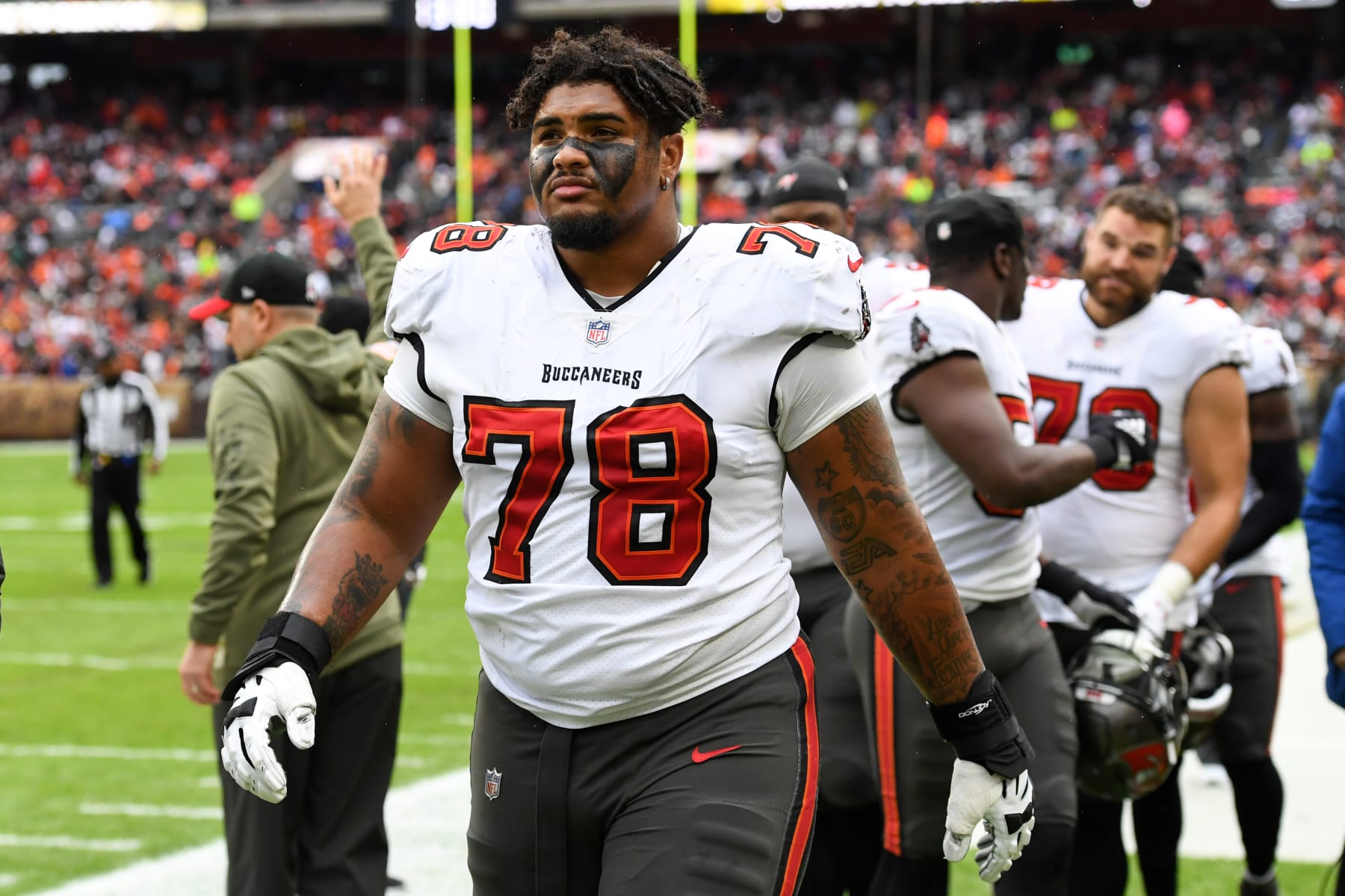 Bucs Stats: OT Tristan Wirfs tabbed as a top player under 25 by PFF