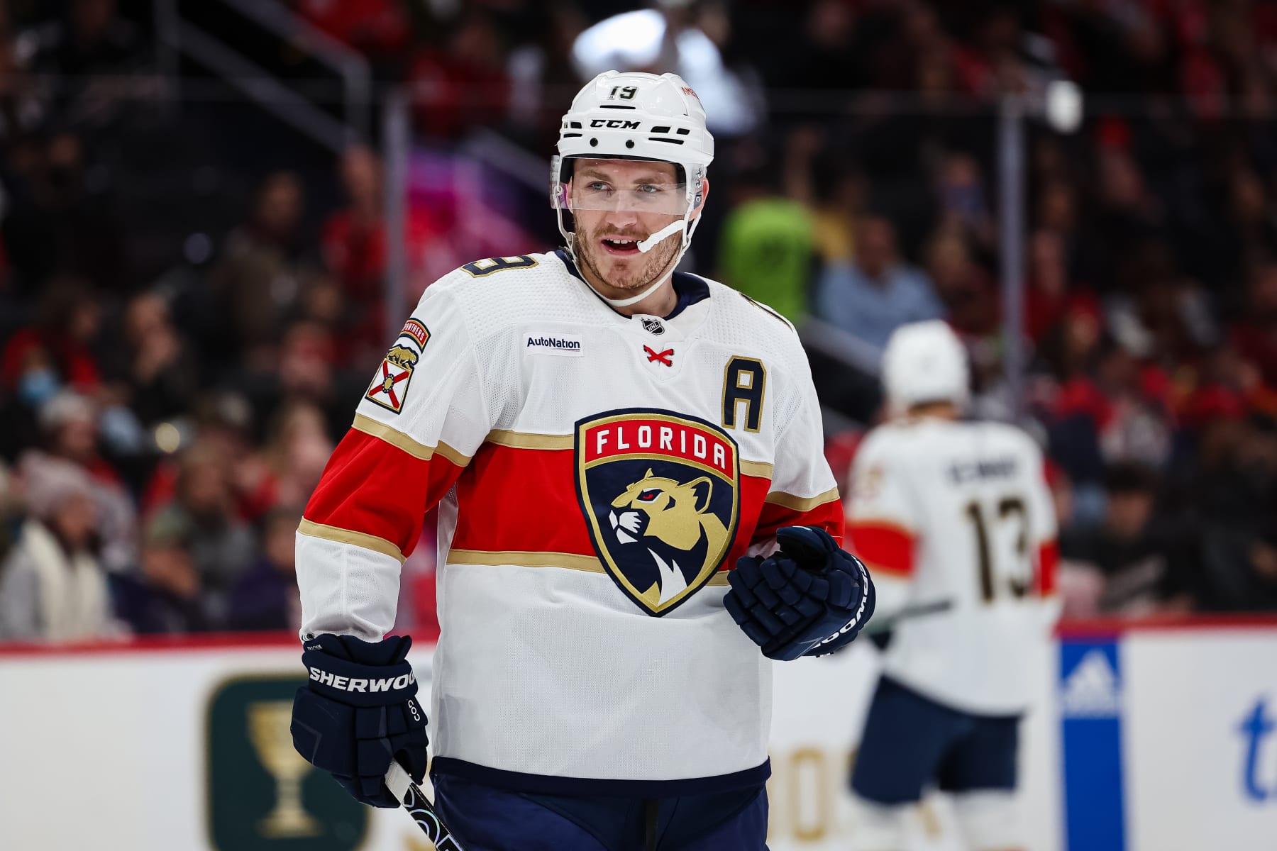 Verhaeghe paces Panthers over Red Wings, 4-1