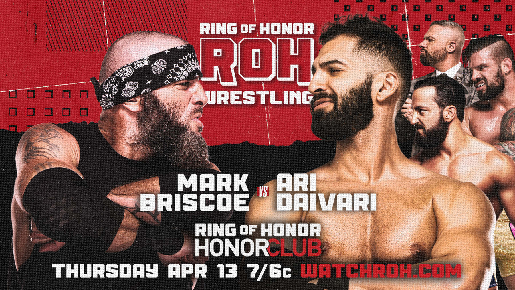 Mark Briscoe and Ari Daivari.