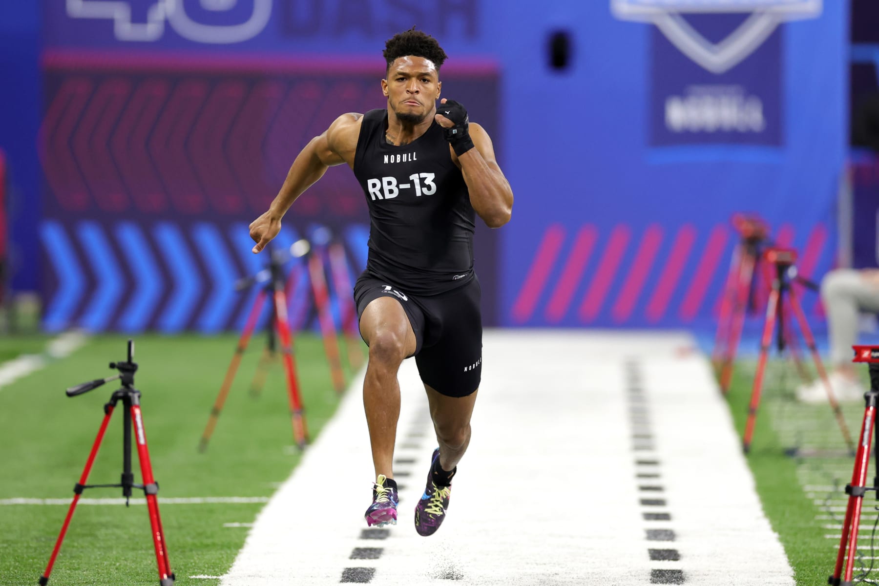 Tyquan Thornton's Blazing 40-Yard Dash Falls Short of NFL Combine