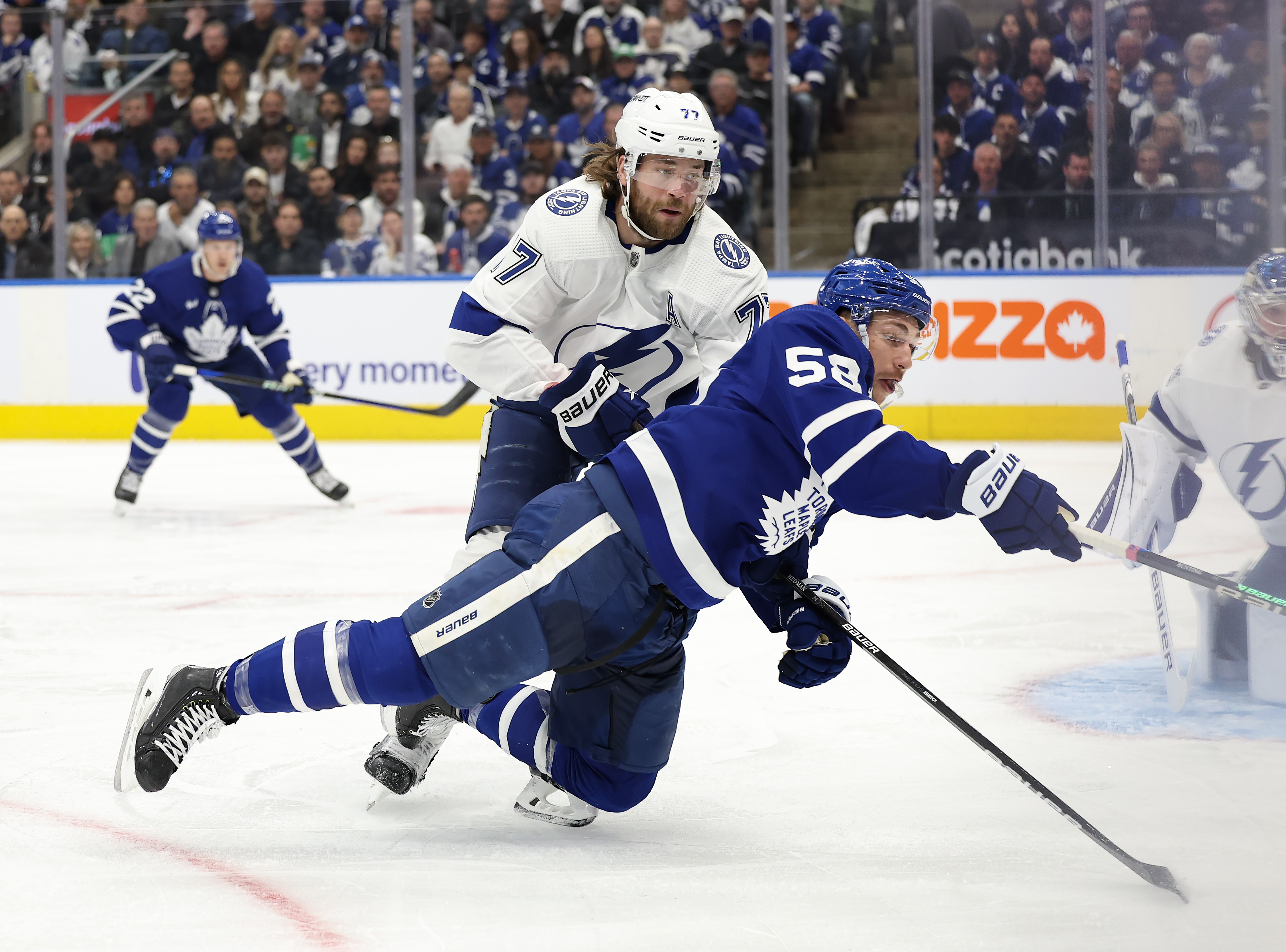 Leafs' Michael Bunting ejected in Game 1 against Lightning