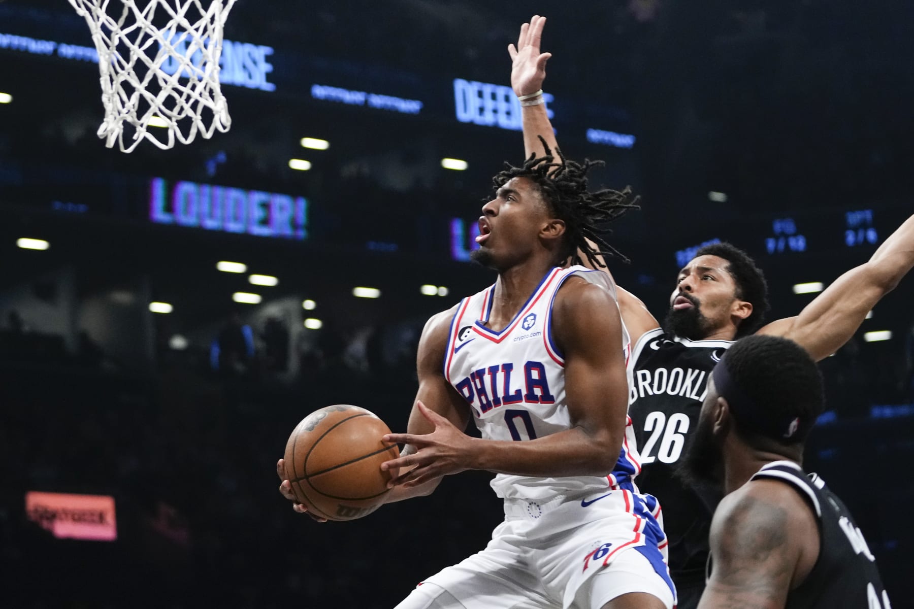 Tyrese Maxey teases Joel Embiid's 25 PTS not enough in win over Celtics