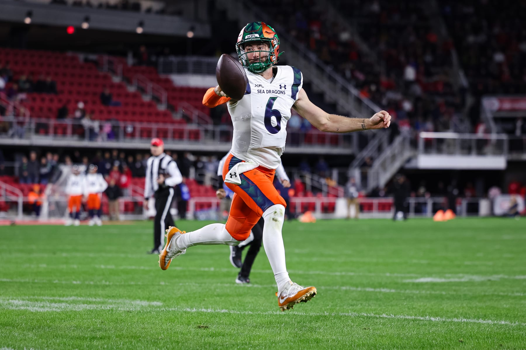 QB Ben DiNucci ready to lead Seattle Sea Dragons in XFL opener