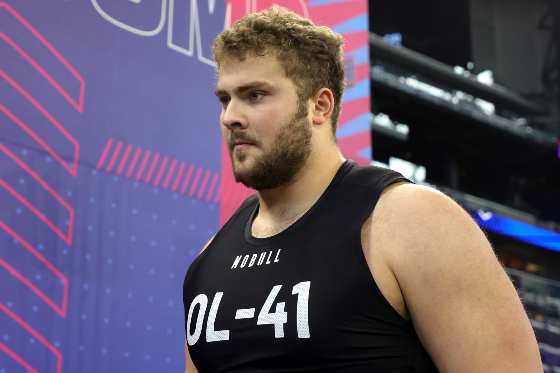 INDIANAPOLIS, INDIANA - MARCH 05: Peter Skoronski of Northwestern looks on during the NFL Combine at Lucas Oil Stadium on March 05, 2023 in Indianapolis, Indiana. (Photo by Stacy Revere/Getty Images) INDIANAPOLIS, INDIANA - MARCH 05: Peter Skoronski of Northwestern looks on during the NFL Combine at Lucas Oil Stadium on March 05, 2023 in Indianapolis, Indiana. (Photo by Stacy Revere/Getty Images)
