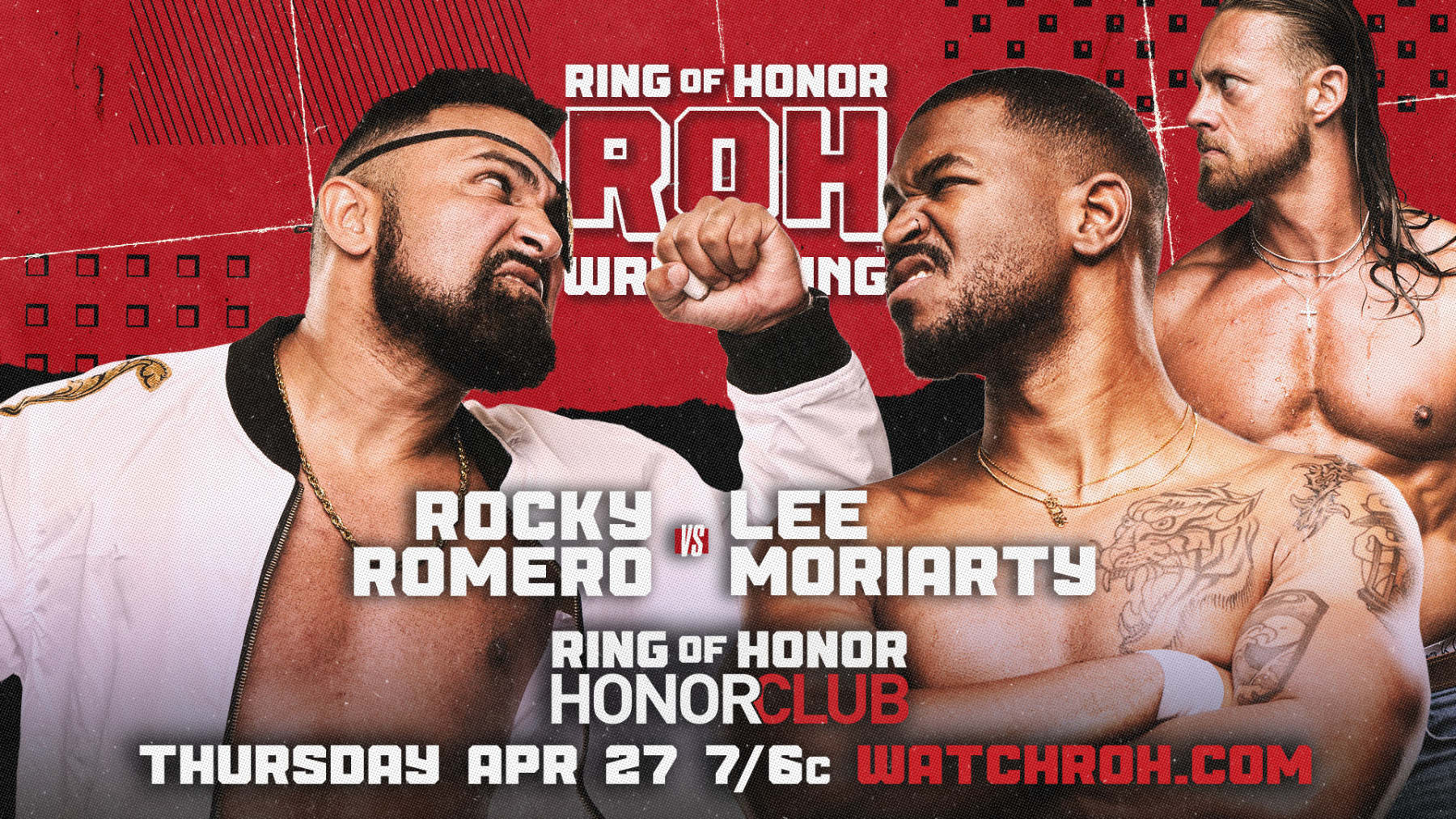 Rocky Romero and Lee Moriarty.