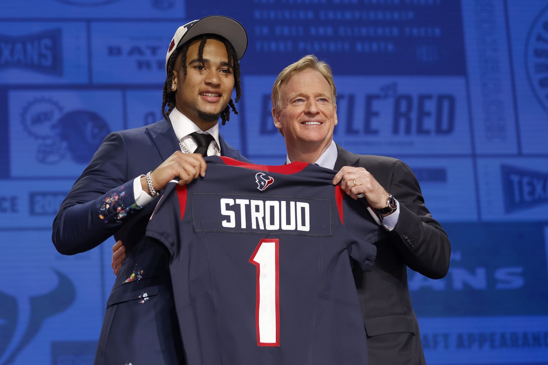 Round 1 - Pick 2: C.J. Stroud, QB, Ohio State (Houston Texans) : r/nfl