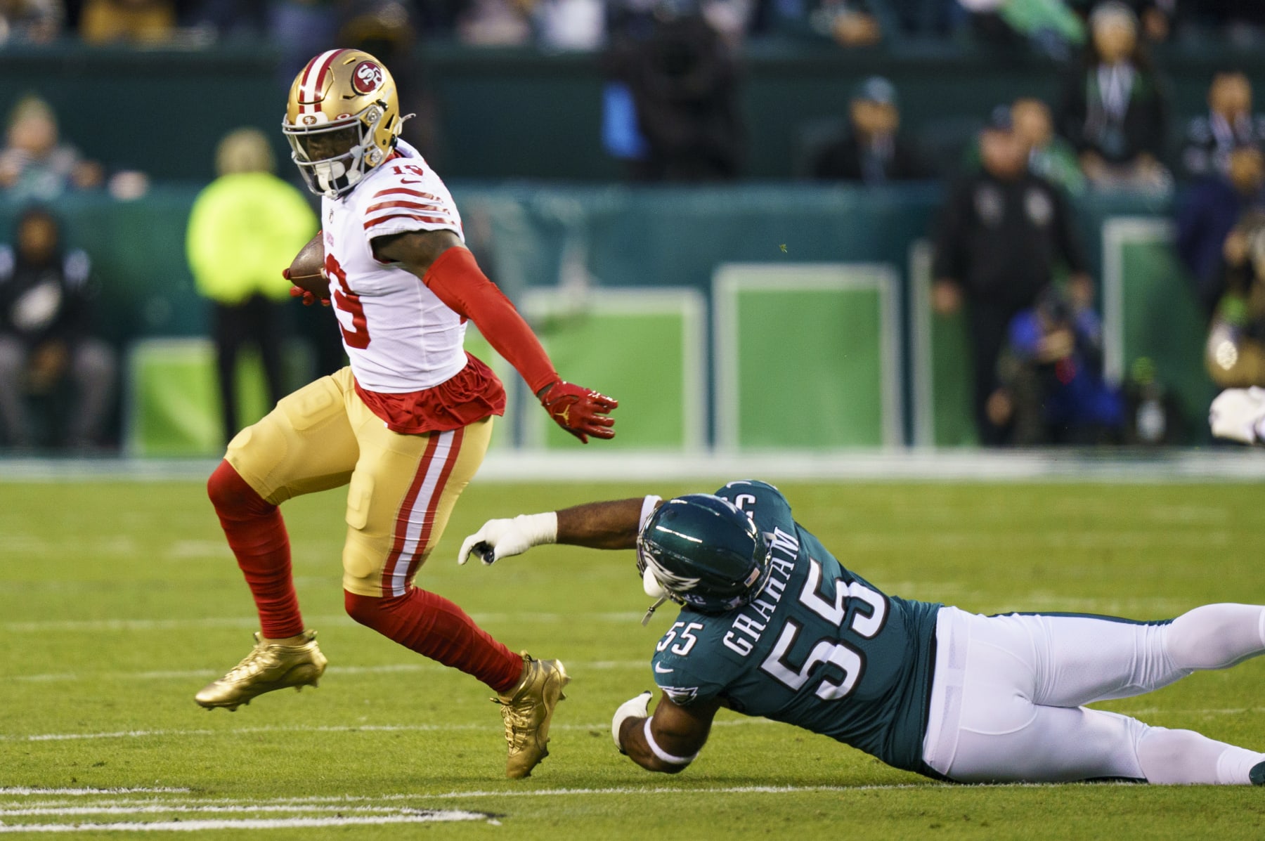 Deebo Samuel: 49ers lost to Eagles in NFC title game 'because we