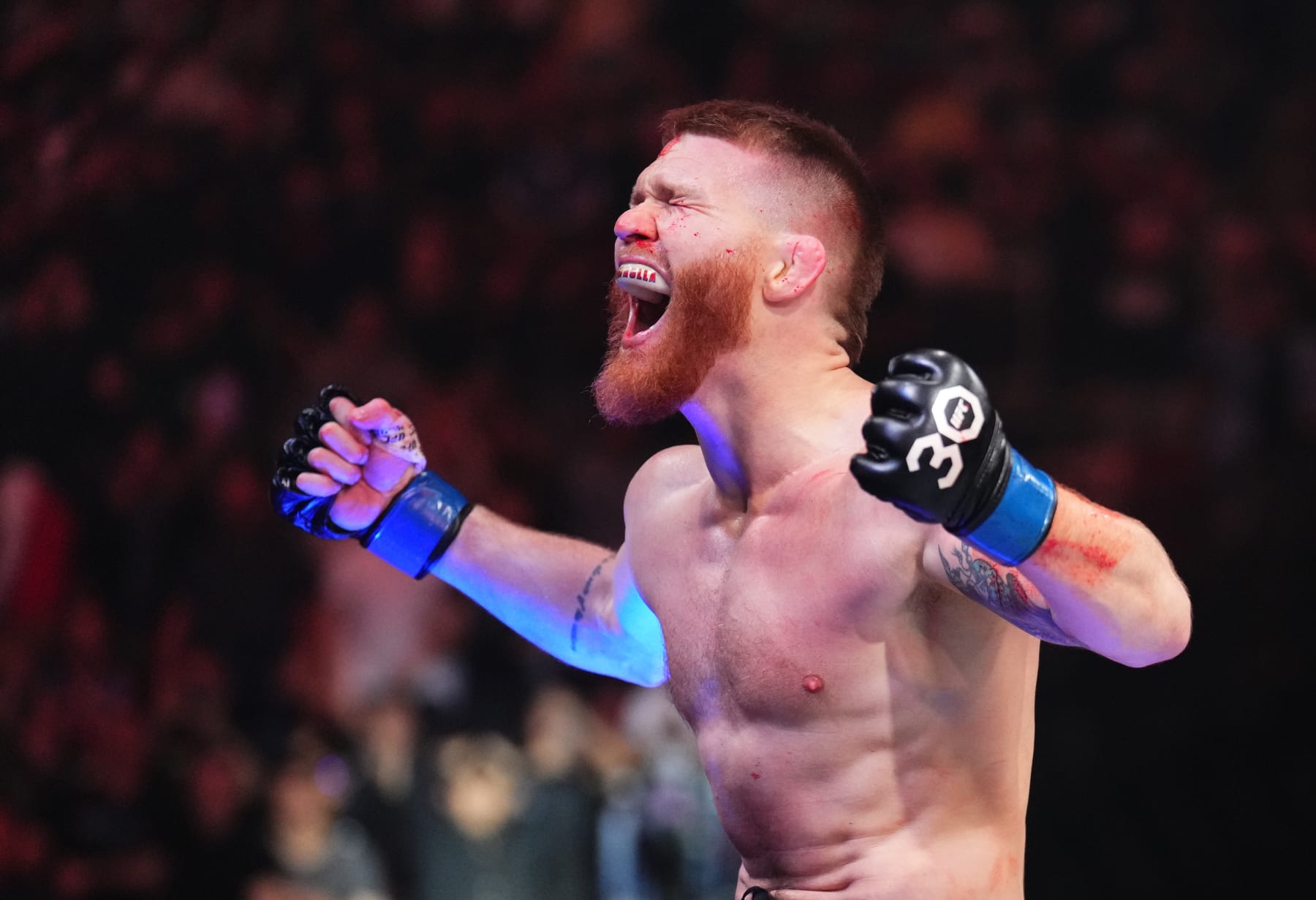 Matt Frevola scored a big knockout win to close out the prelims. Matt Frevola scored a big knockout win to close out the prelims.