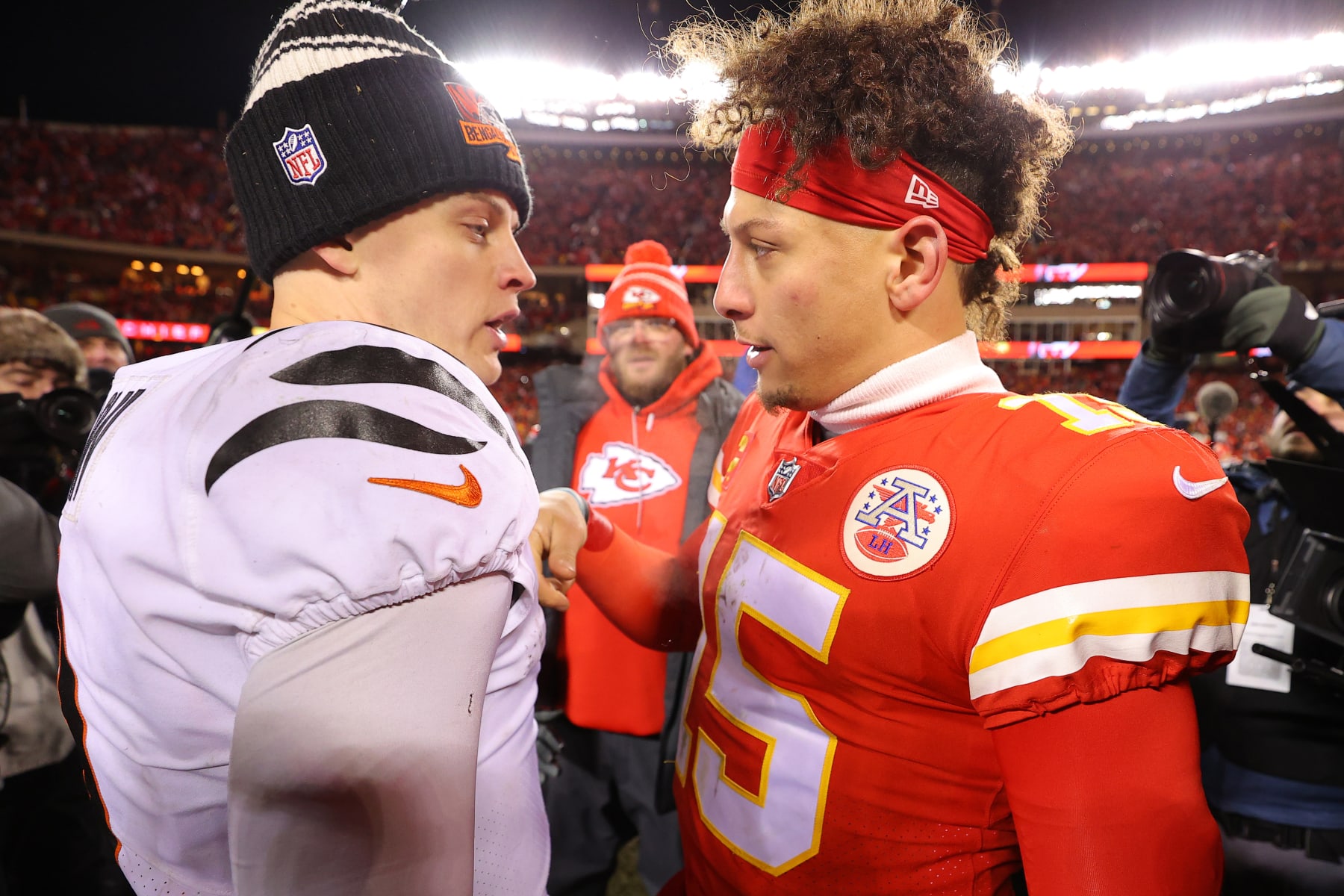 AFC title rematch is QB duel: Joe Burrow vs. Patrick Mahomes - Los Angeles  Times