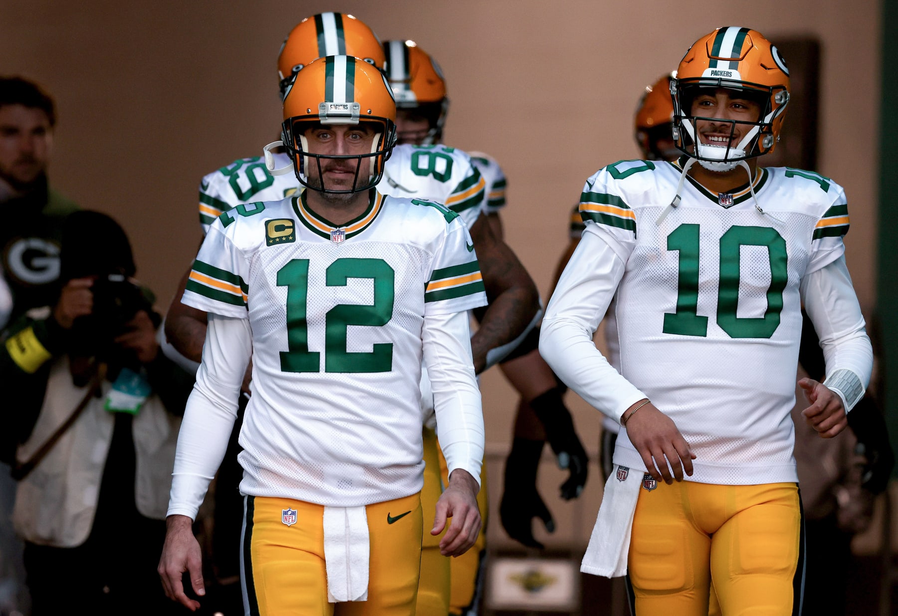 AJ Dillon Reveals Last Time He Spoke With Aaron Rodgers - The Spun: What's  Trending In The Sports World Today