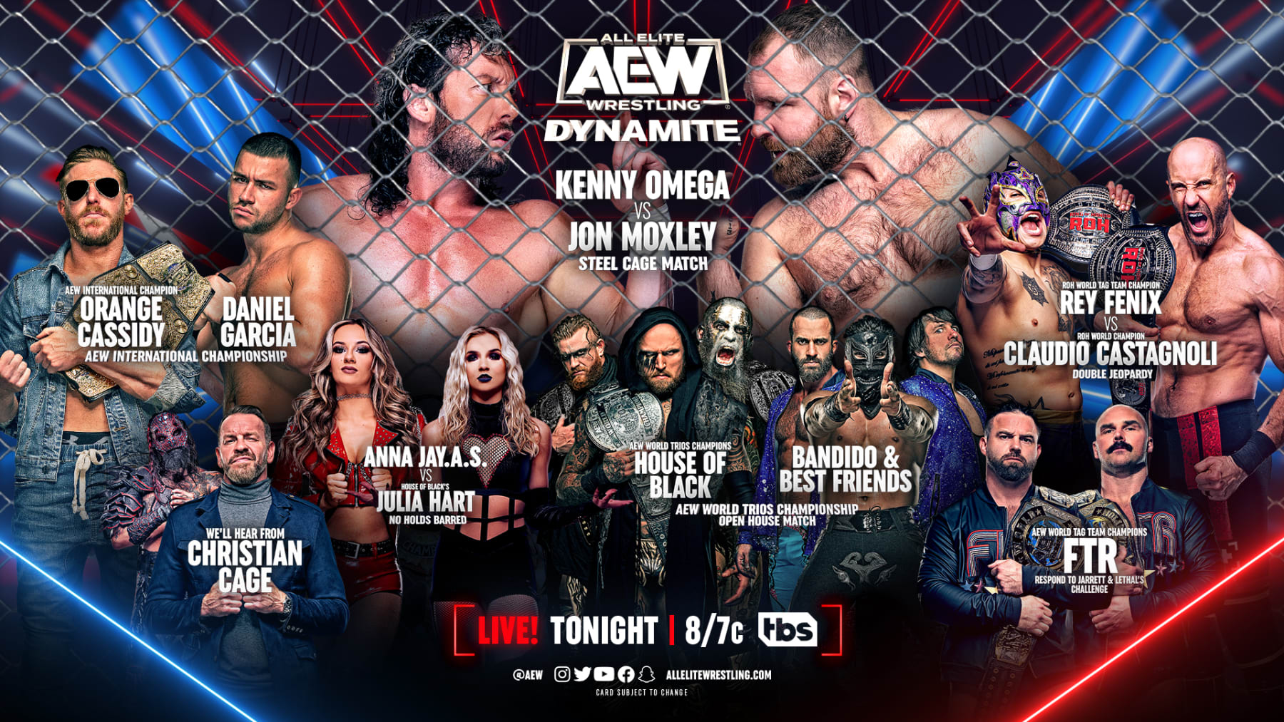 The Dynamite lineup.