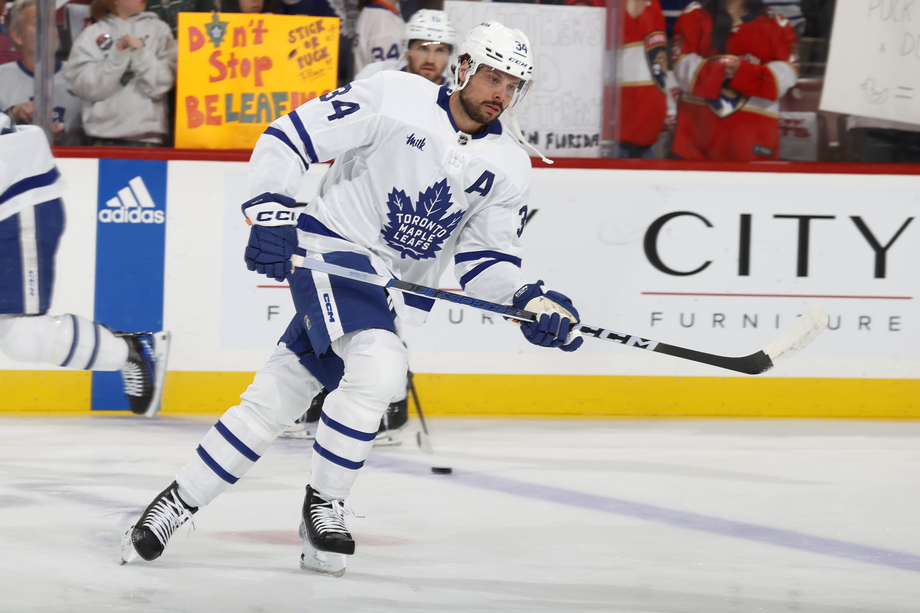 Maple Leafs' Auston Matthews addresses future with team