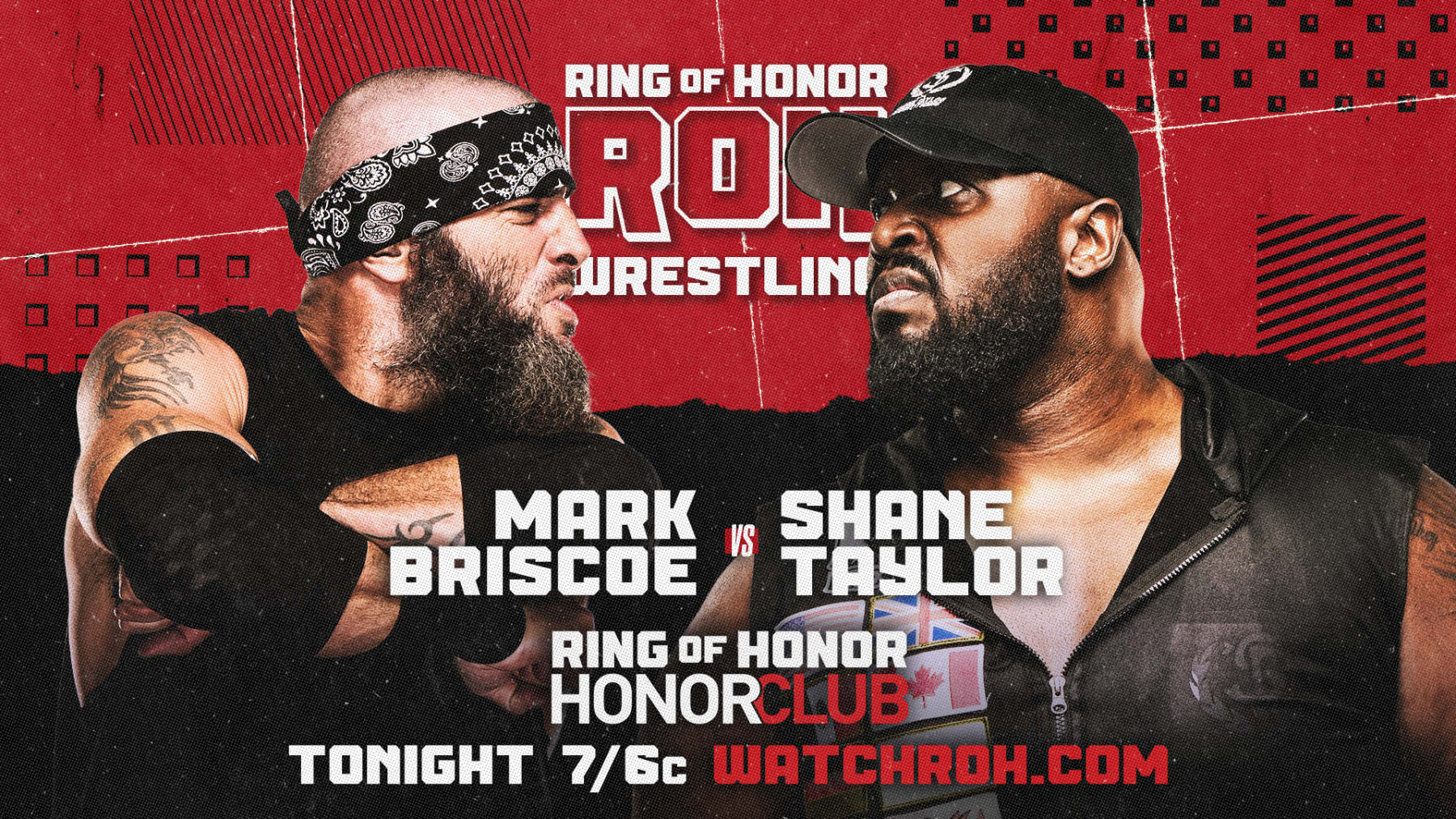 Mark Briscoe and Shane Taylor.