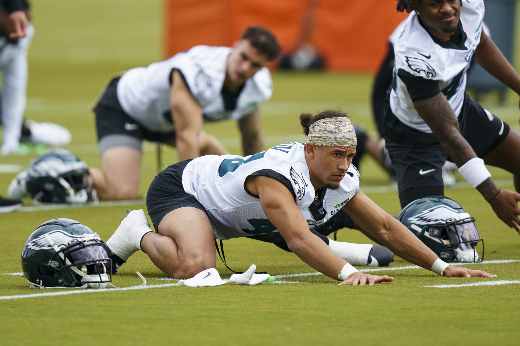 Rookie edge rusher Nolan Smith is making an impact at Eagles training camp