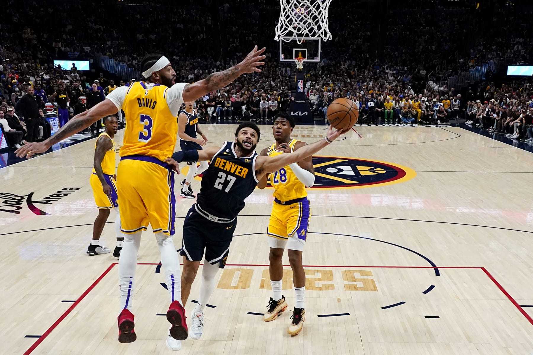 LeBron James and Anthony Davis letting Lakers down? Nuggets vs. the media  and more notes - The Athletic