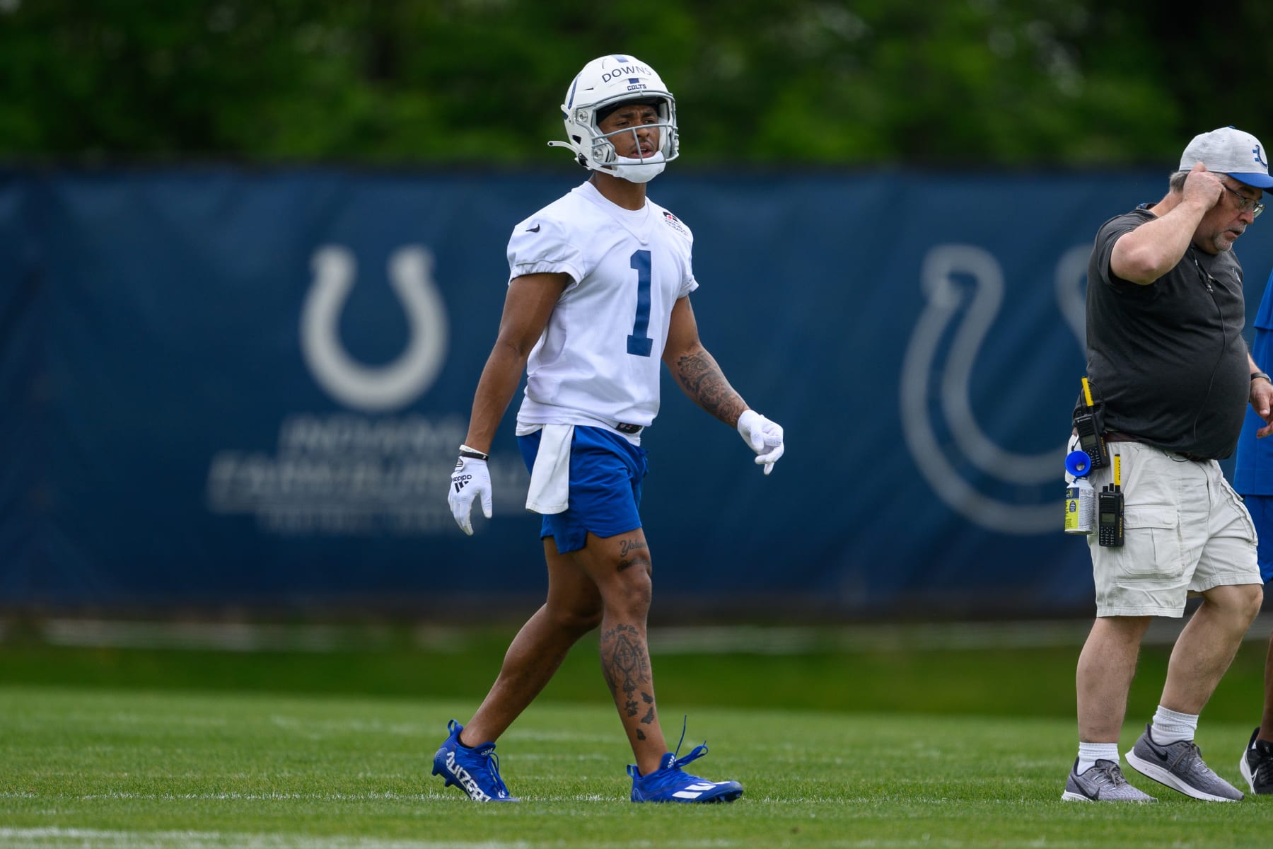 Josh Downs Has Been Showing Off His Elite Footwork In Colts