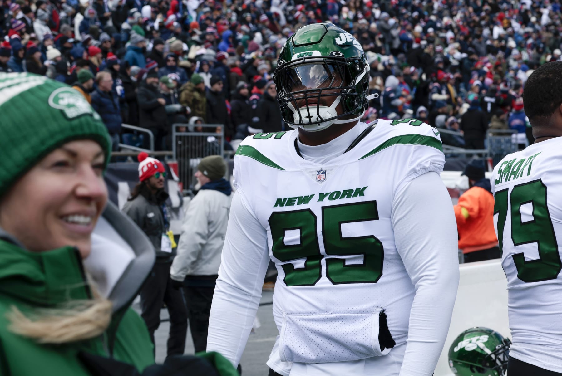 Around The NFL on X: .@FrontOfficeNFL's All-Paid Team of Tomorrow: Jets'  Quinnen Williams poised to reset market at defensive tackle    / X