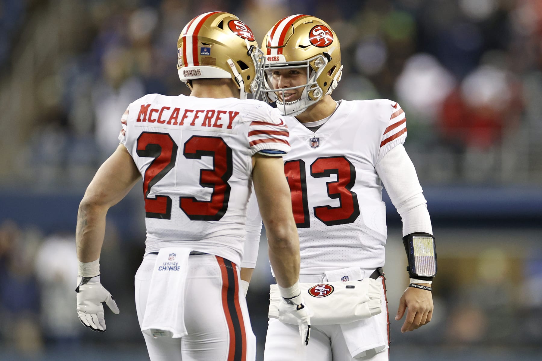 49ers Christian McCaffrey explains why Brock Purdy is a special player 