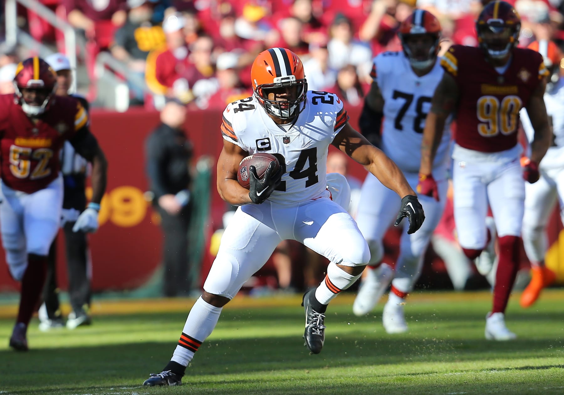 Cleveland Browns RB Nick Chubb surpasses 5,000 career rushing yards